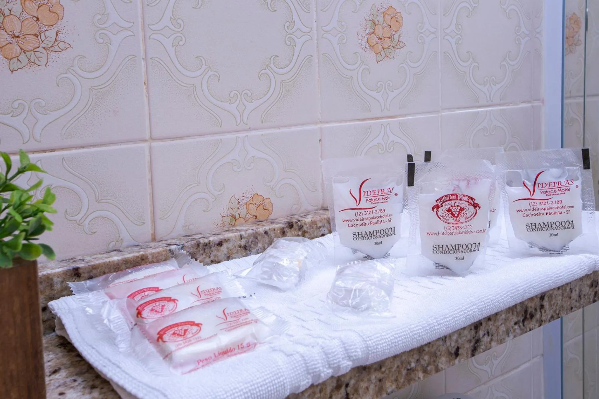 Bathroom in Pousada das Videiras