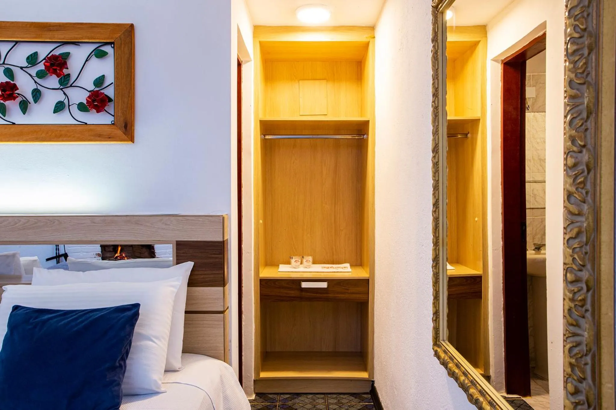 Bed in Pousada das Videiras