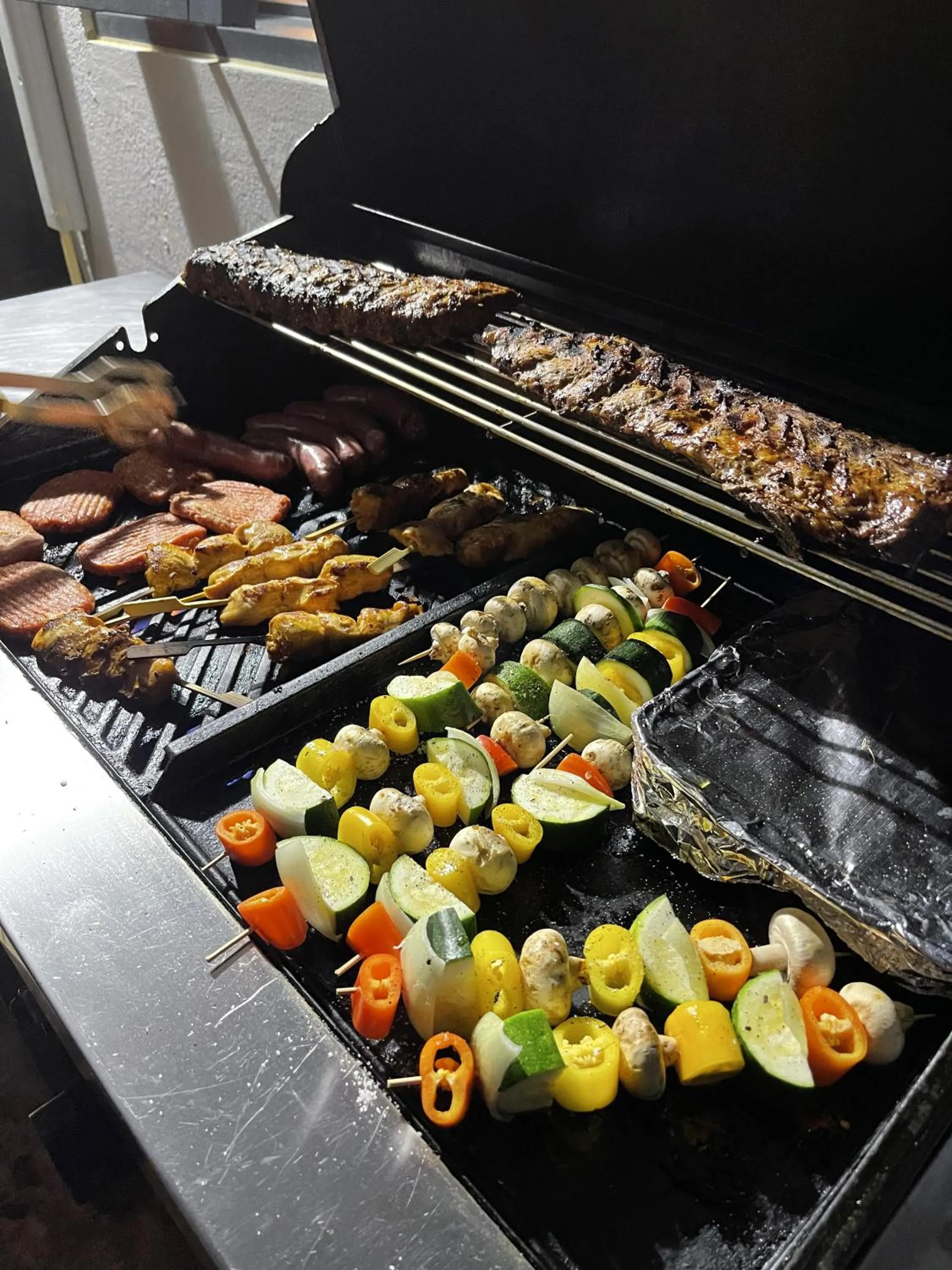 BBQ facilities in Oasis guesthouse, Boutique Style Hotel