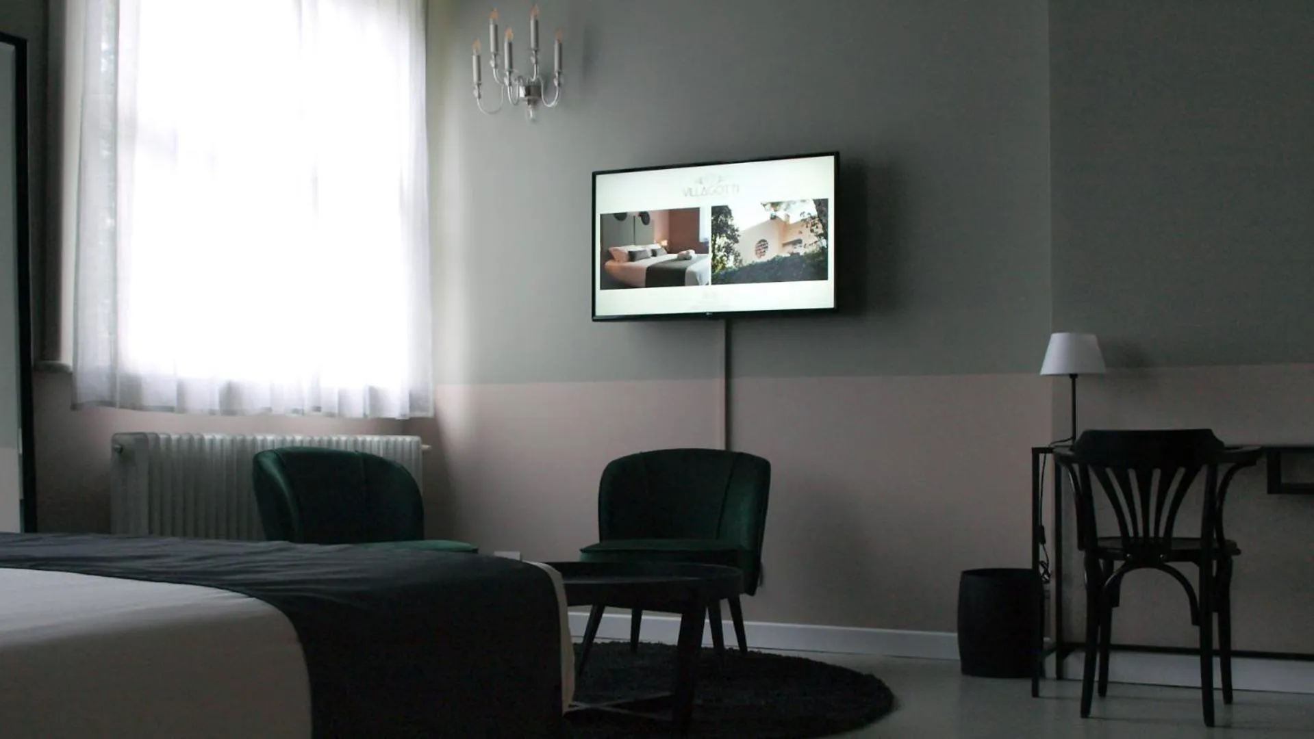 TV and multimedia, Bed in Villa Gotti Charming Rooms