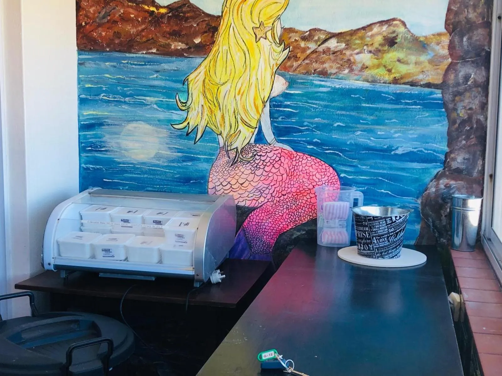 Dining area in Cape Capsules