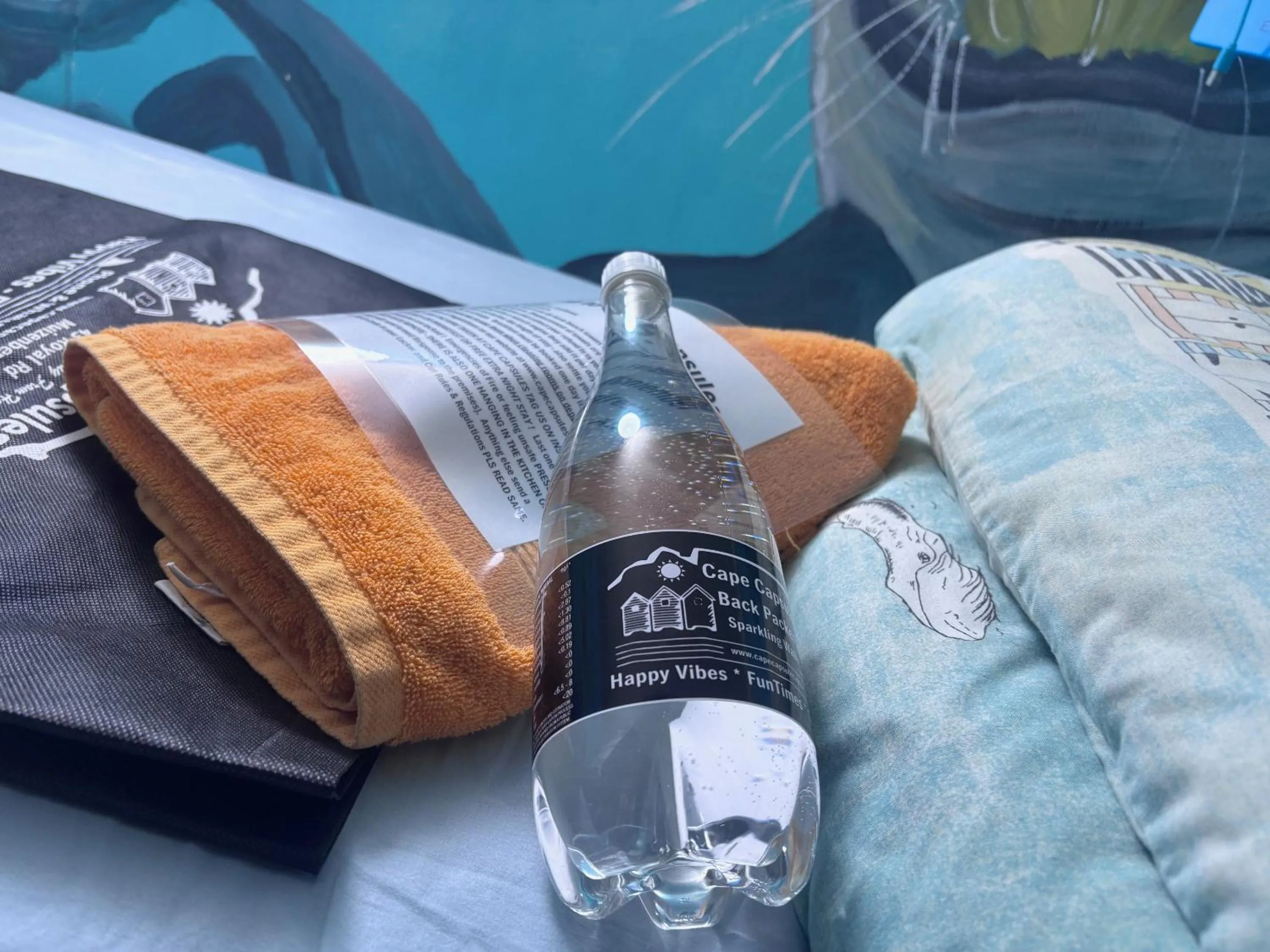 Bedroom, Bed in Cape Capsules