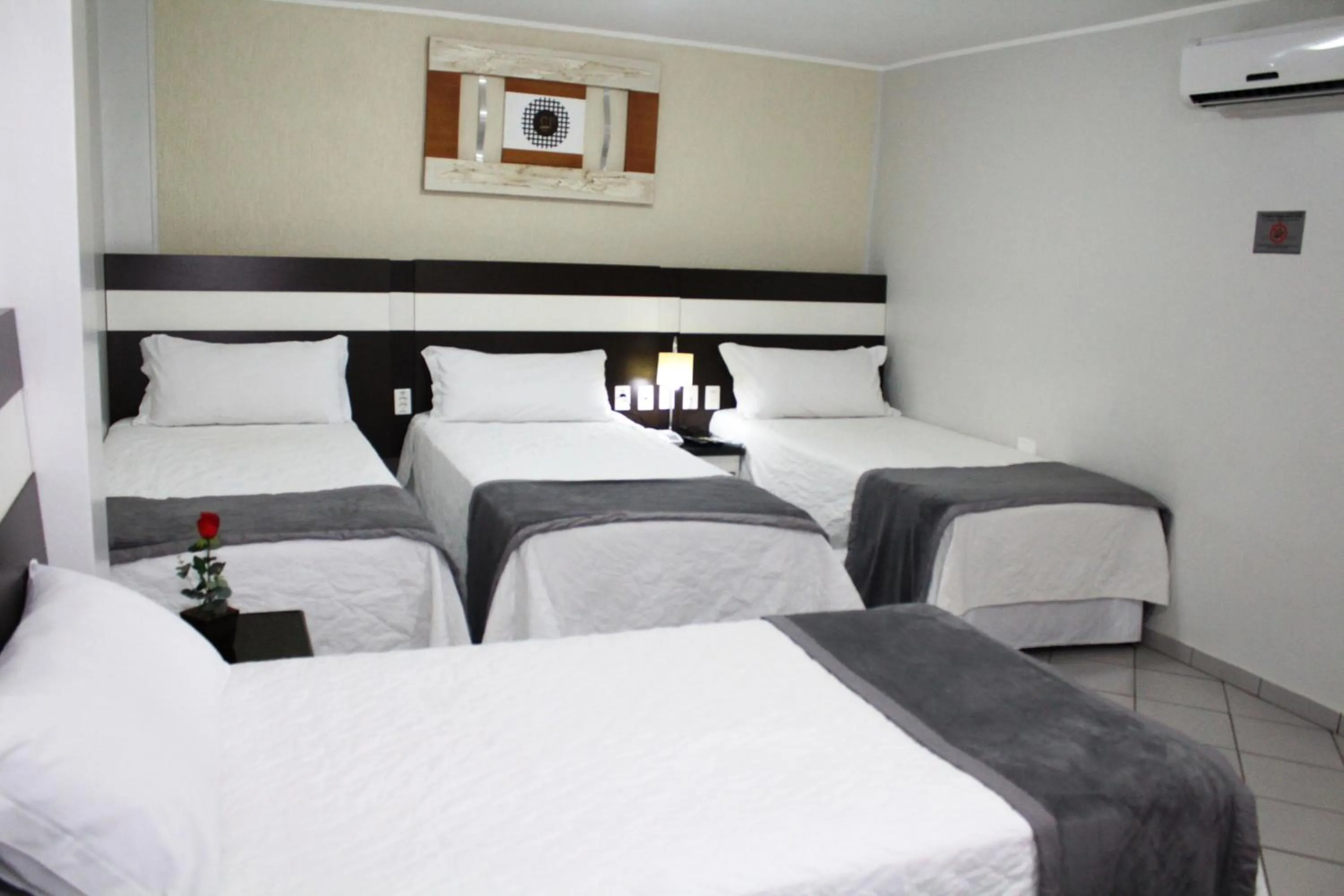 Bed in Itamaraty Hotel