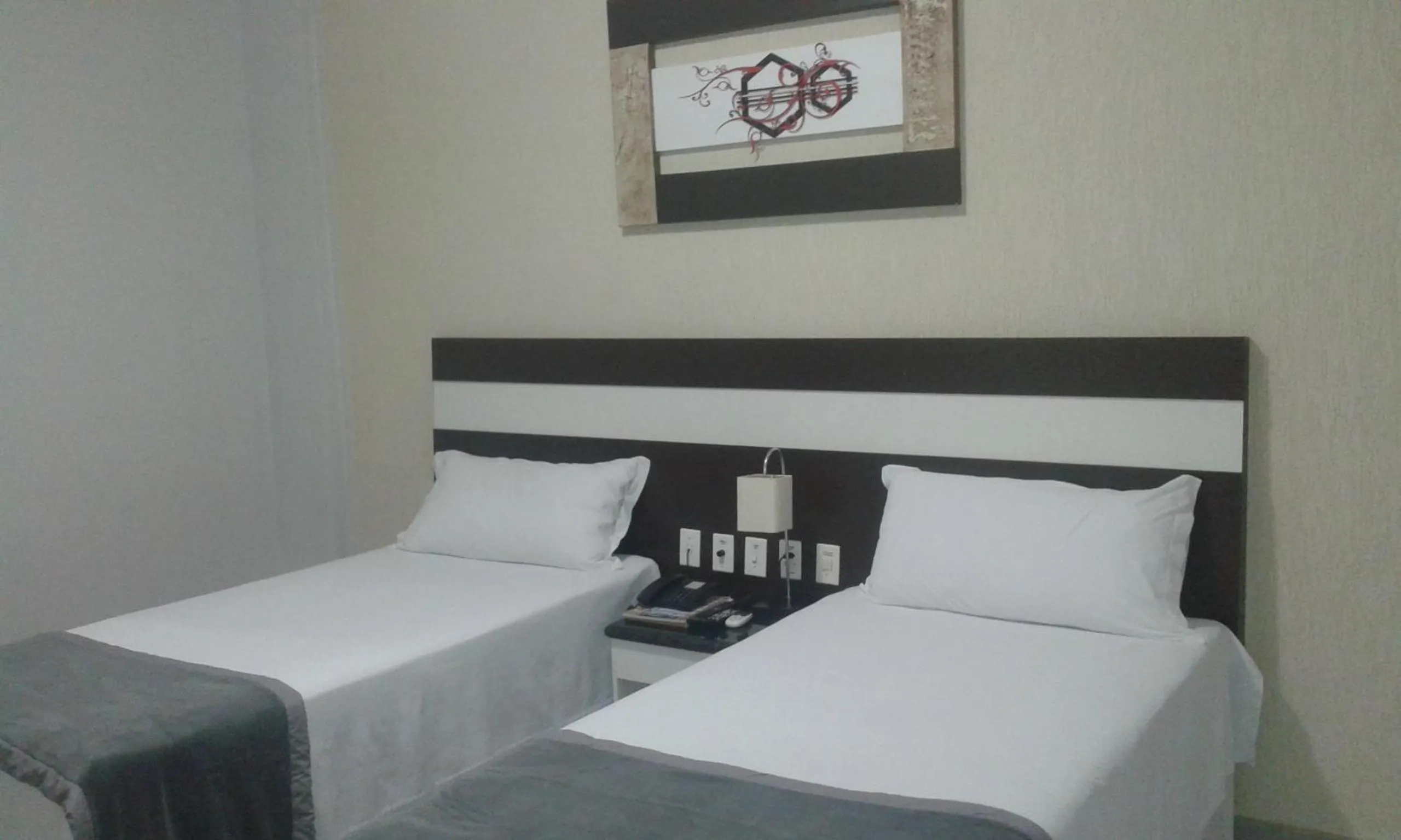 Bed in Itamaraty Hotel