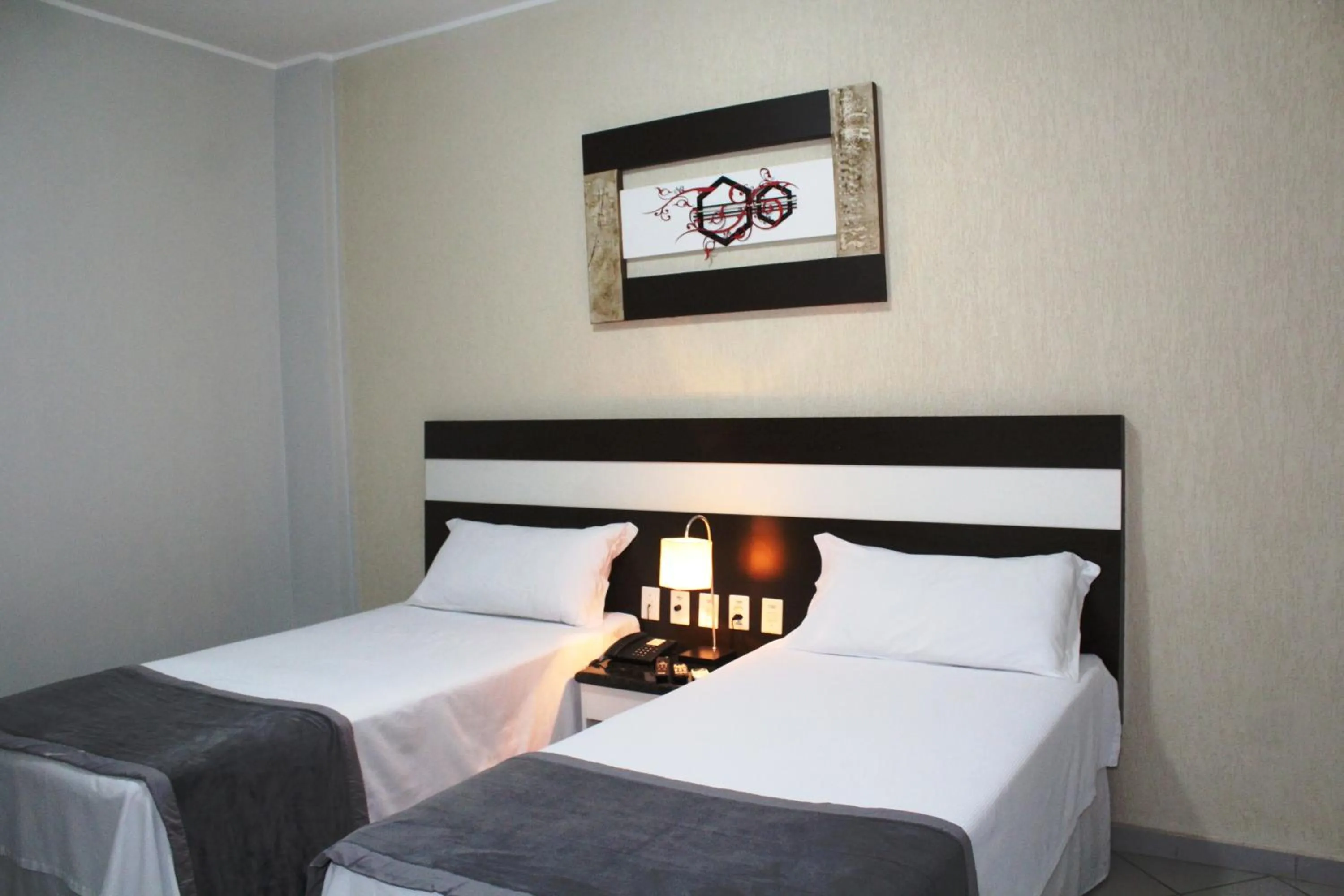 Bed in Itamaraty Hotel