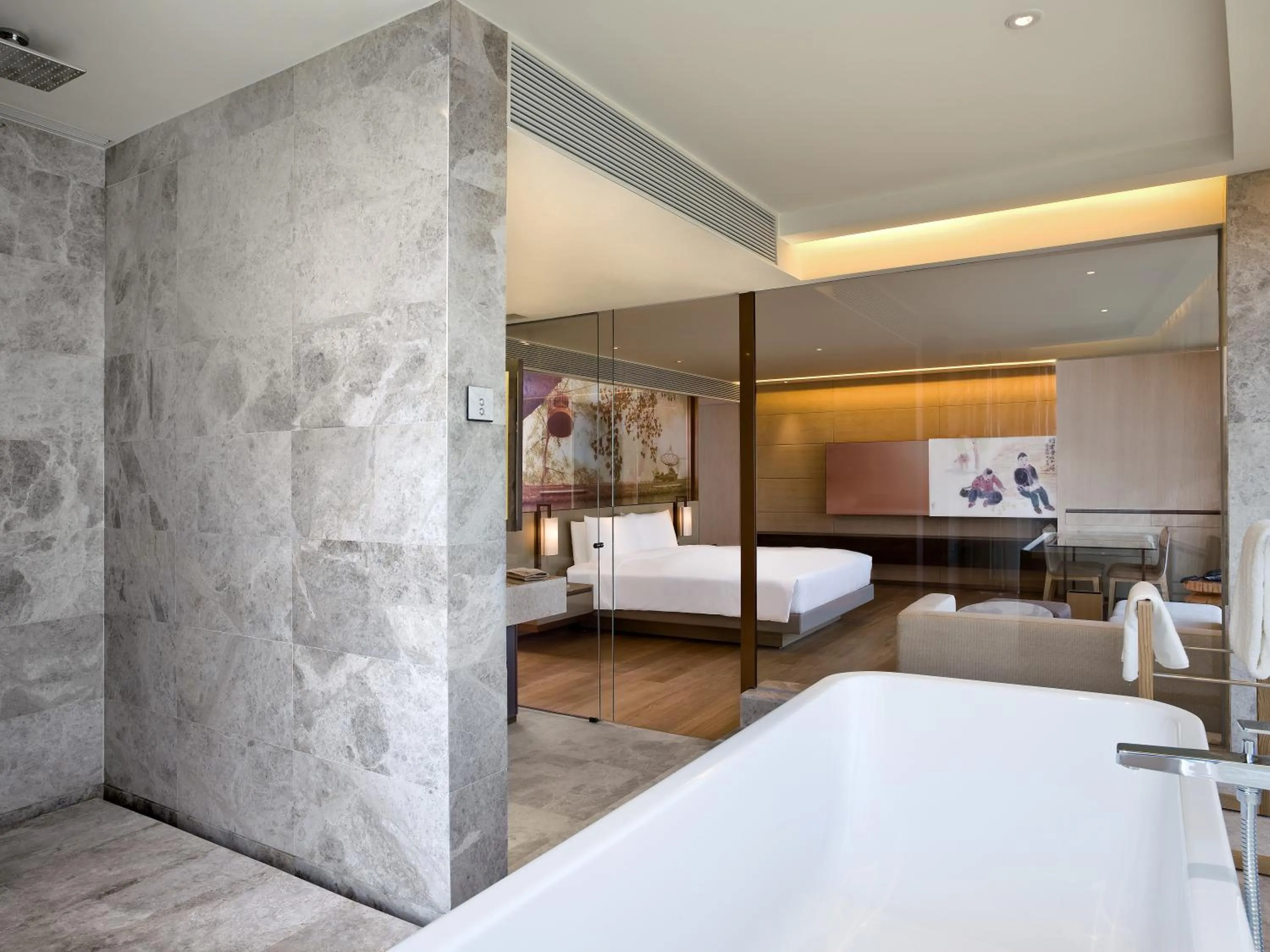 Bathroom, Bed in East Beijing