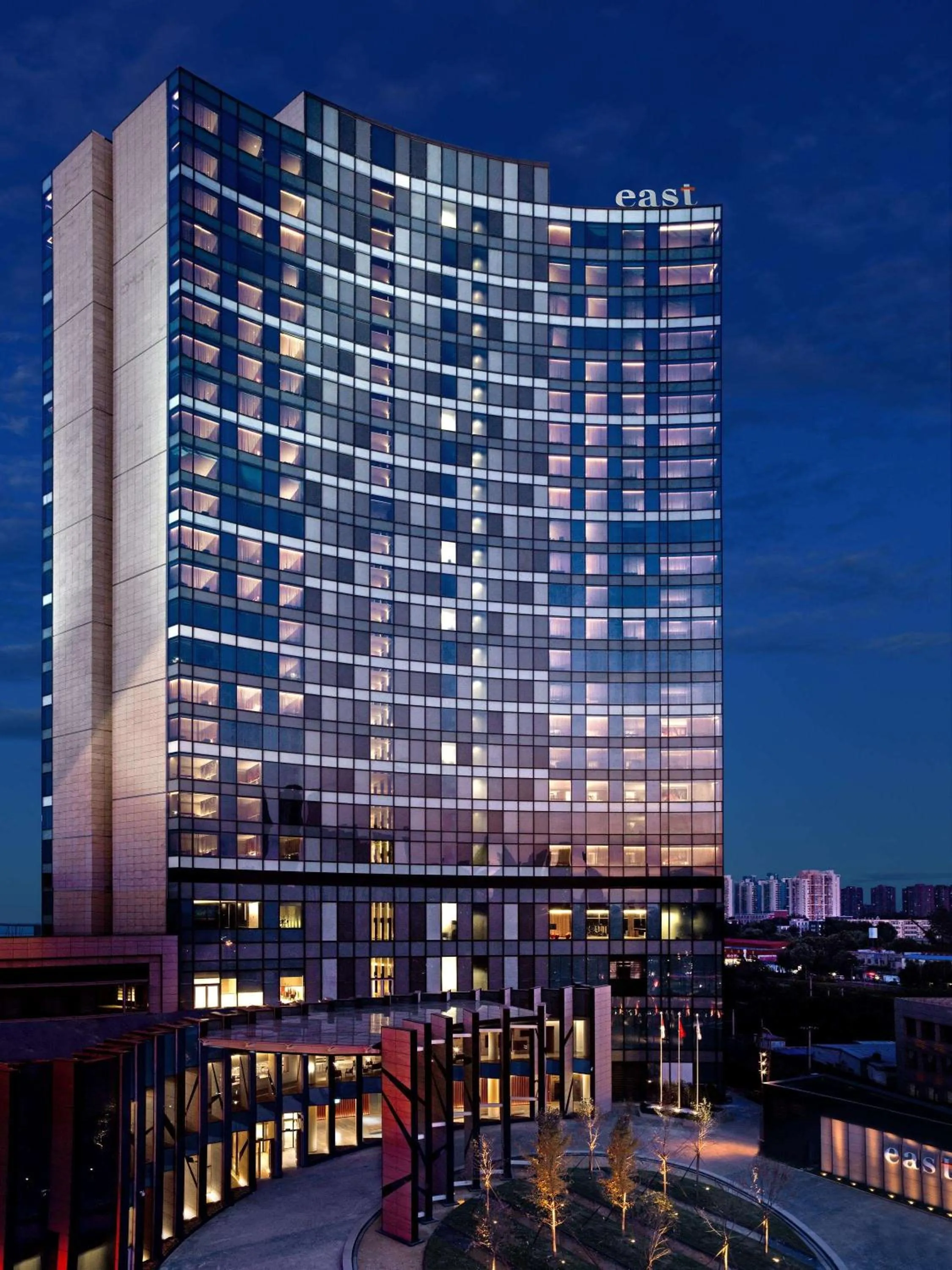 Property building in East Beijing