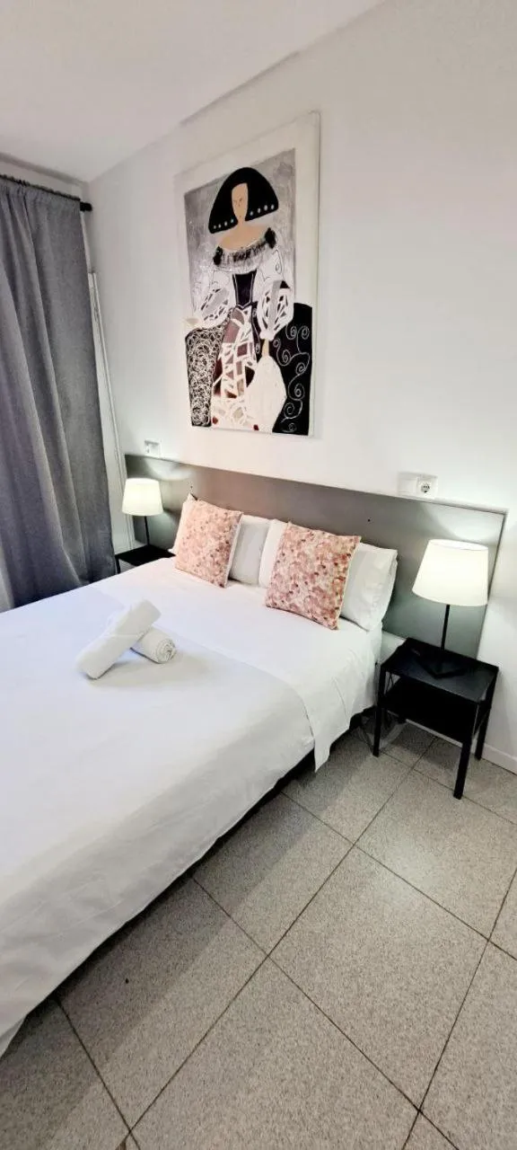 Bed in AYZ Sierra de Meira - Auto check-in property