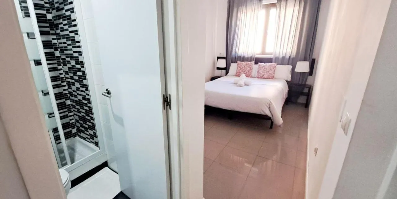 Bed in AYZ Sierra de Meira - Auto check-in property