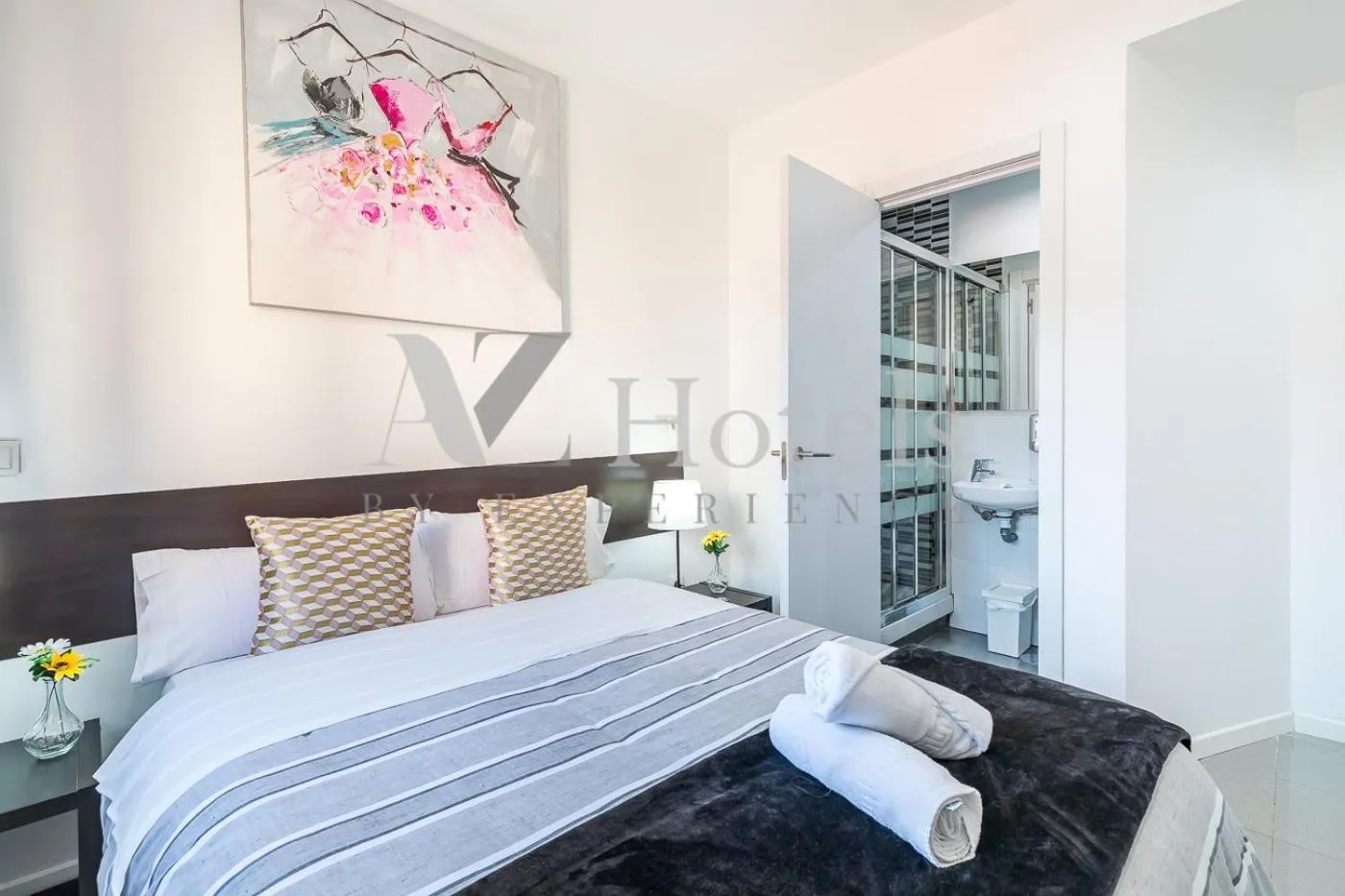 Photo of the whole room, Bed in AYZ Sierra de Meira - Auto check-in property