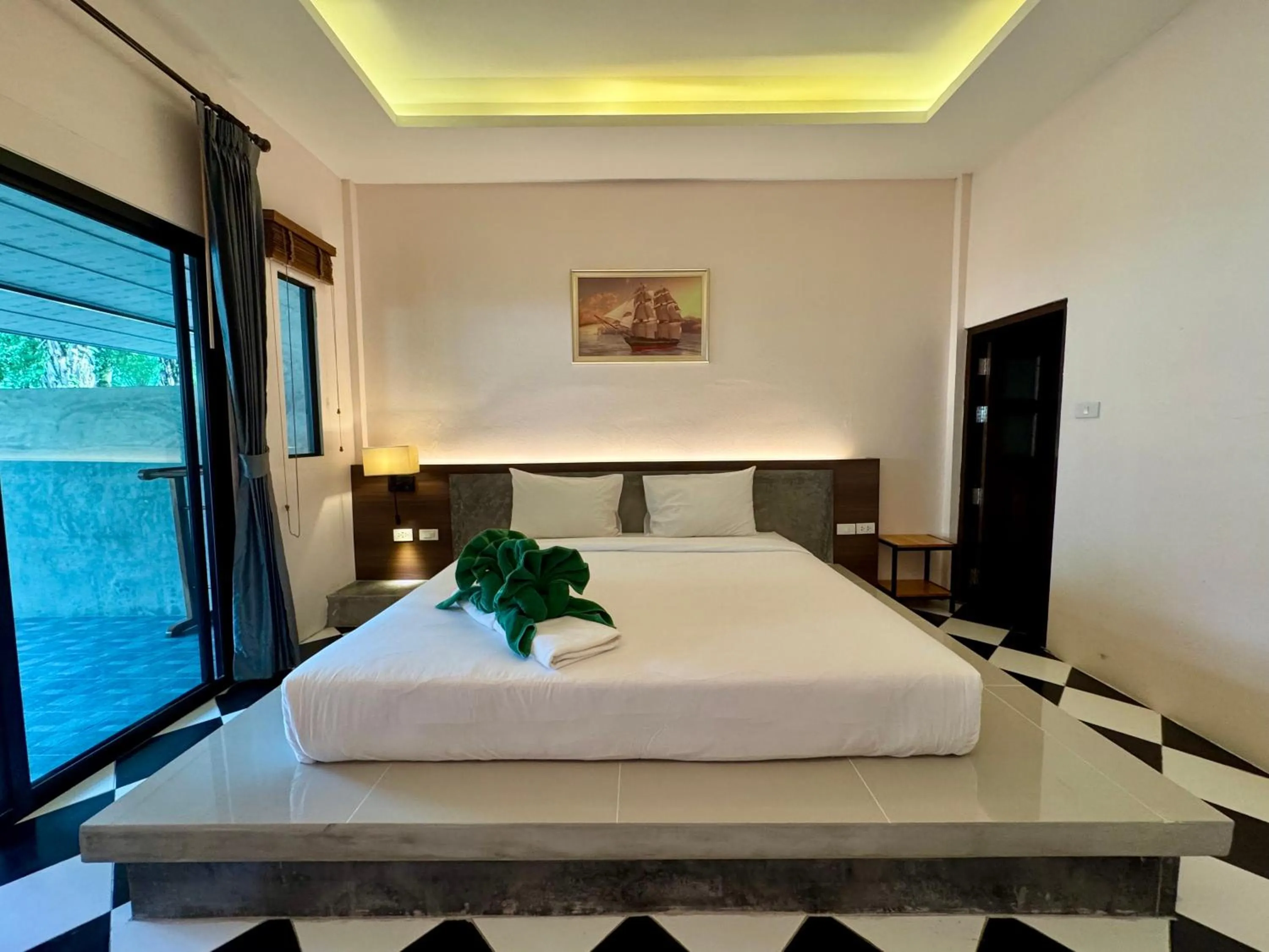 Bedroom, Bed in Khaolak Yama Resort - SHA Plus