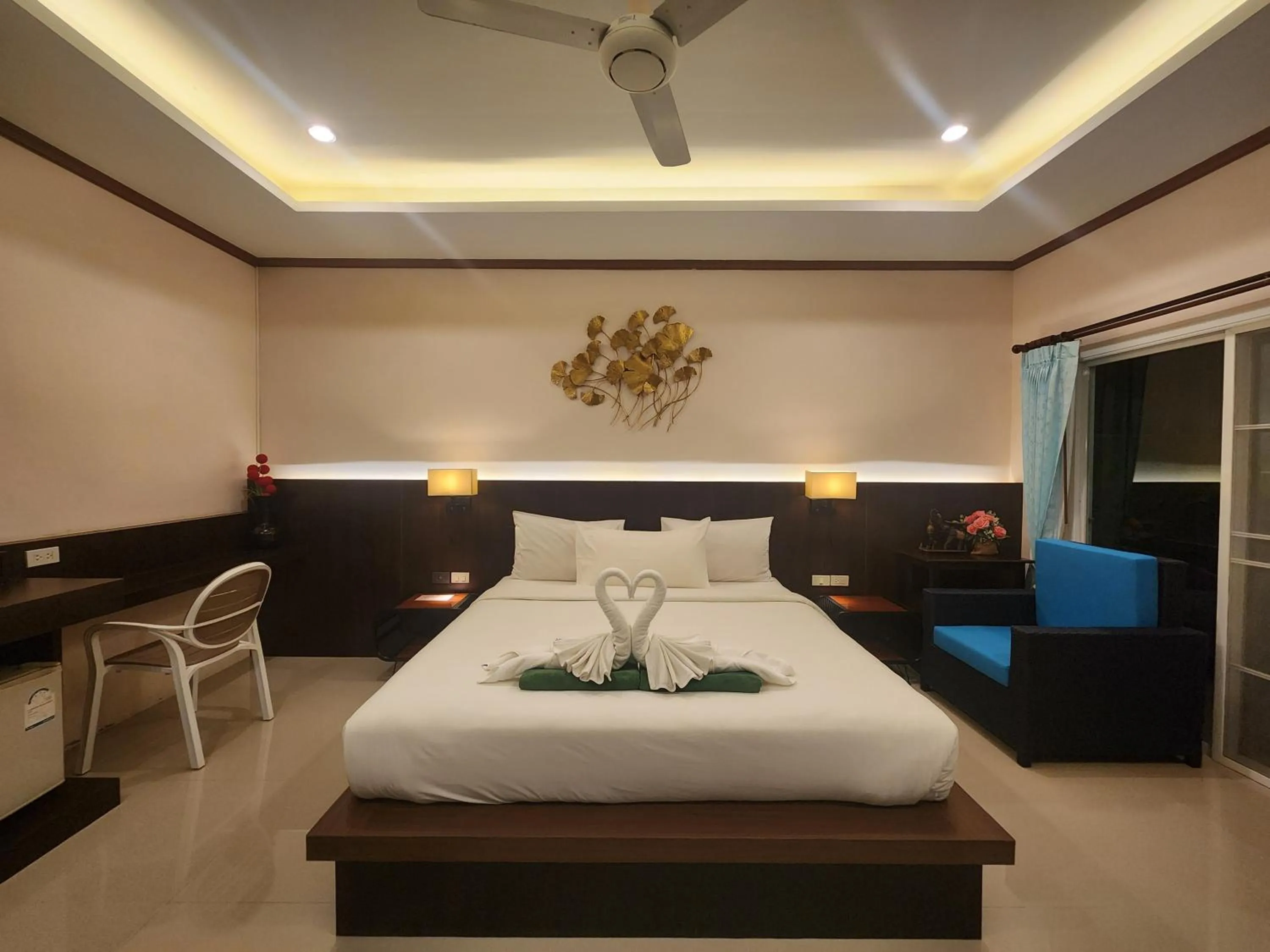 Bedroom, Bed in Khaolak Yama Resort - SHA Plus