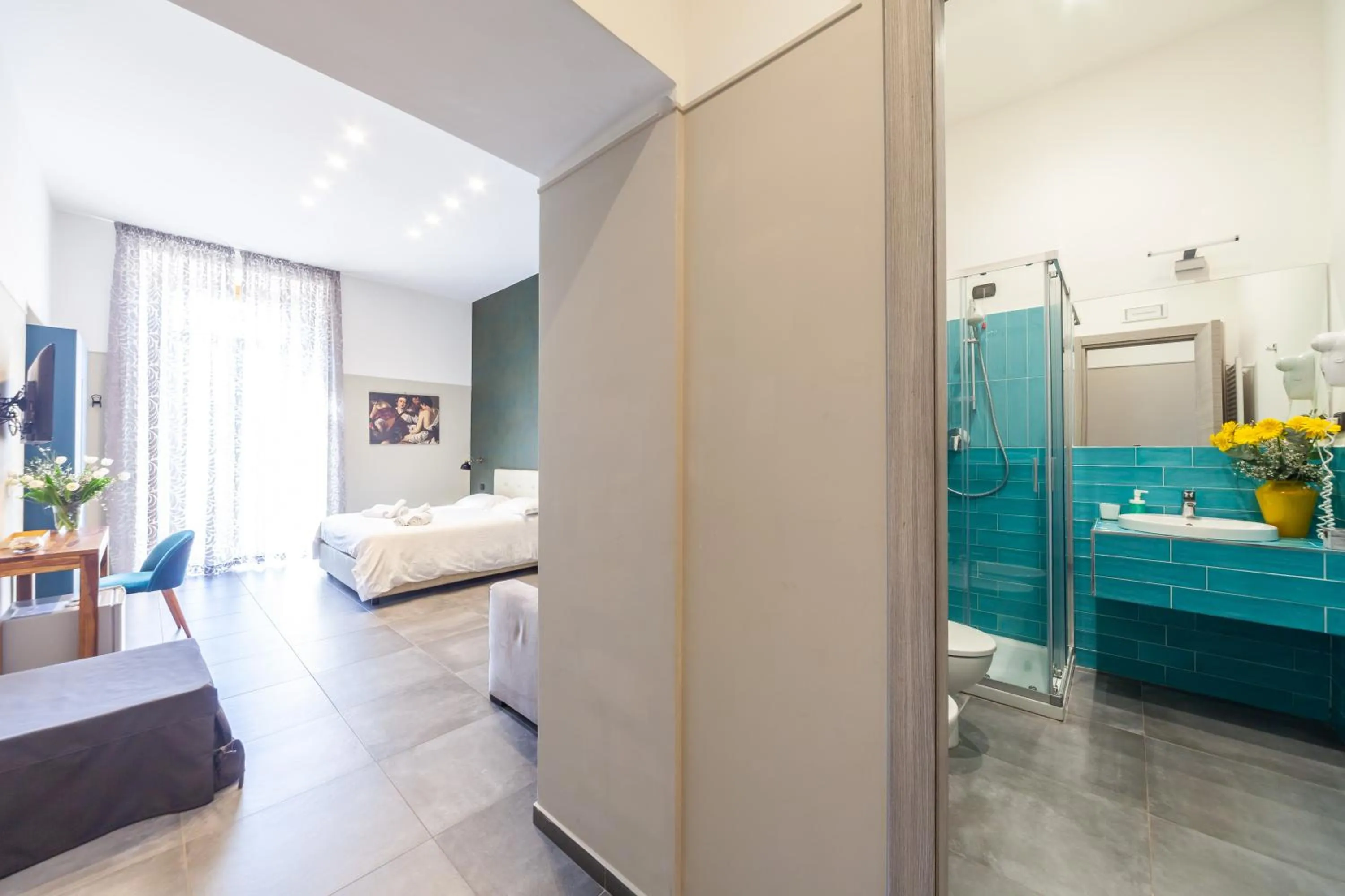 Bedroom, Bed in Donna Lena Relais Napoli