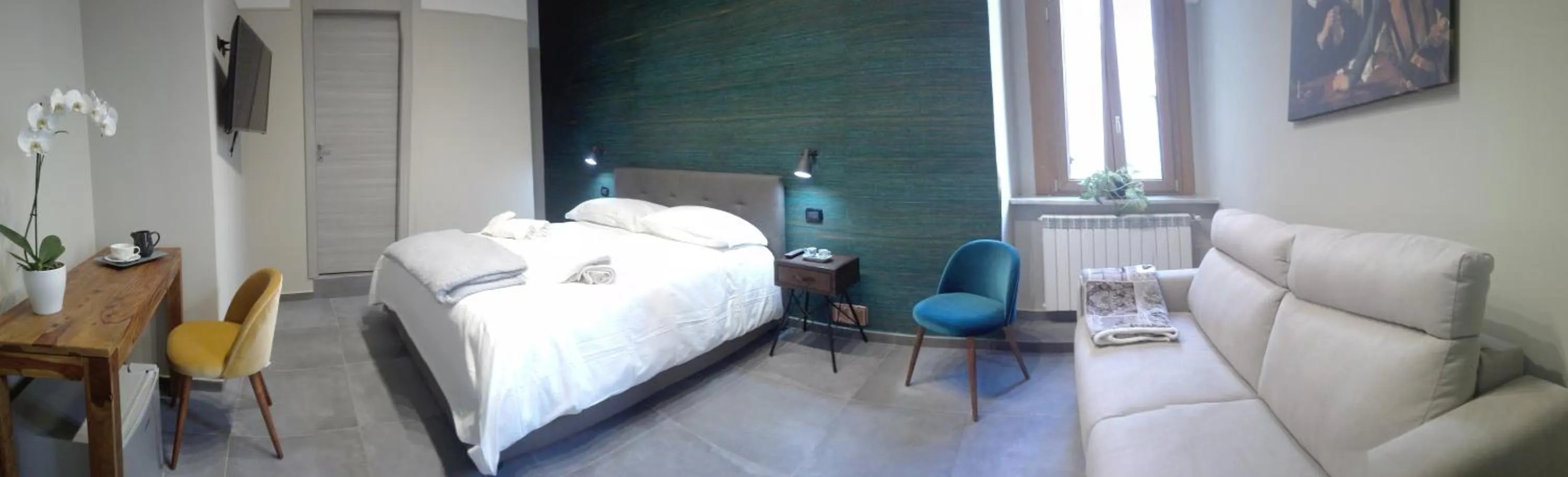 Bedroom, Bed in Donna Lena Relais Napoli