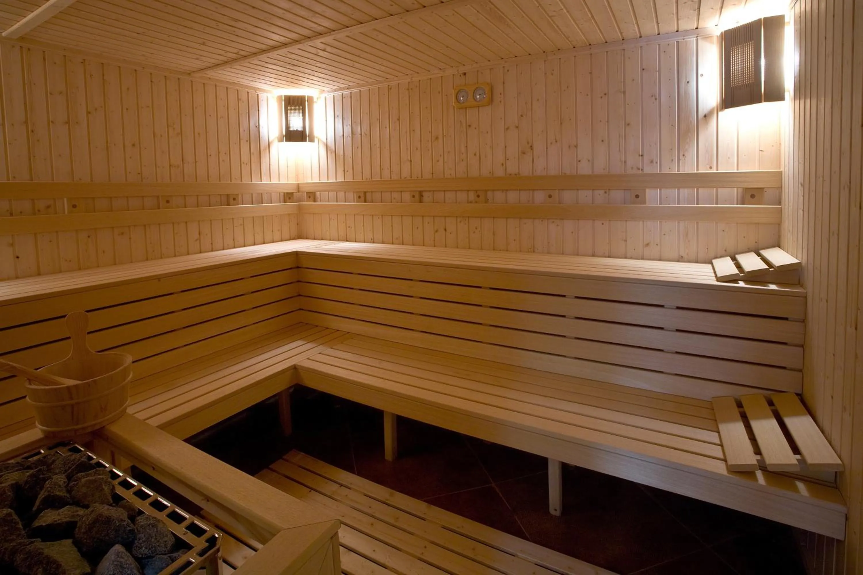Sauna in Hotel Chinar