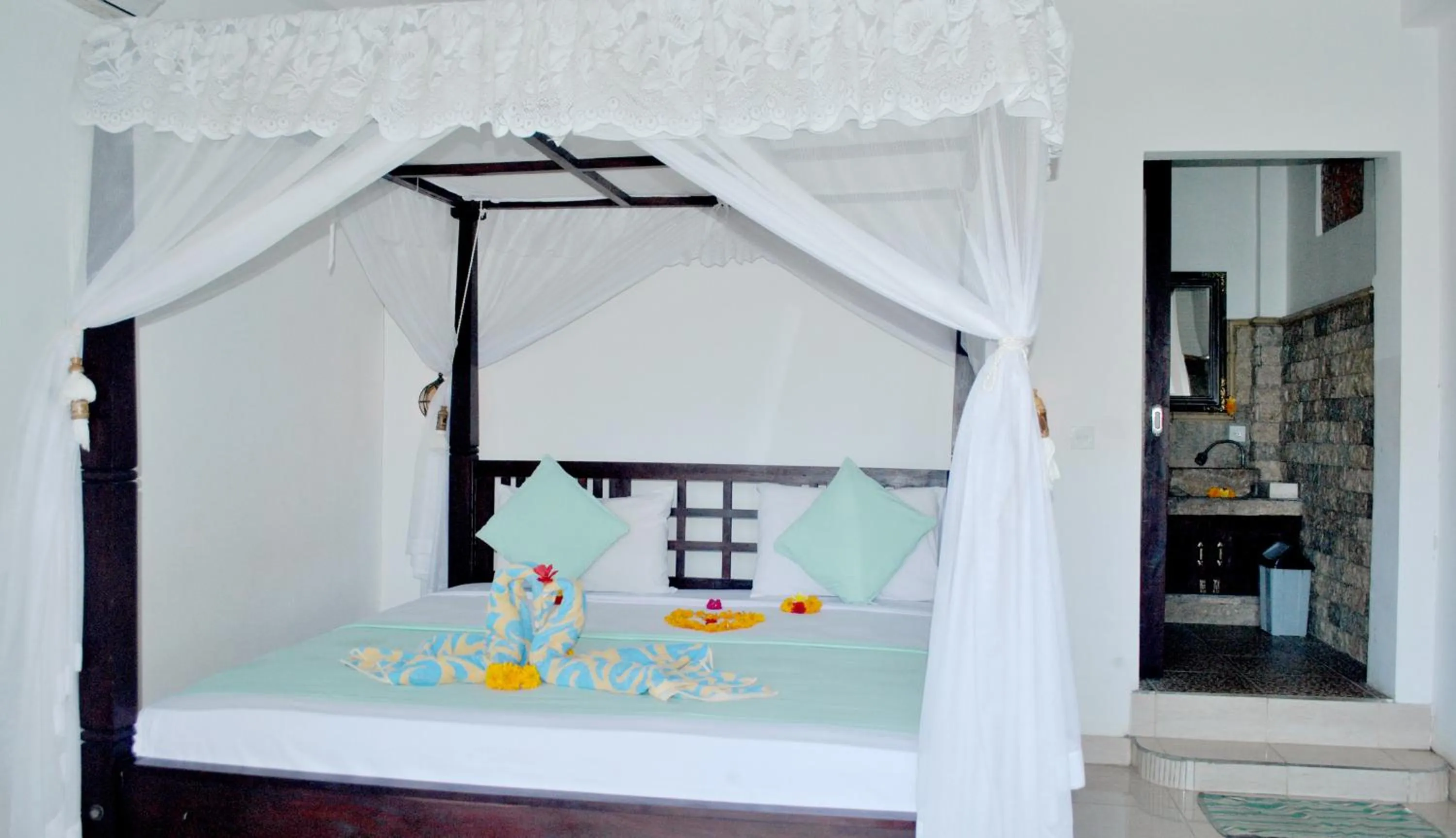 Bed in Titi Sedana Homestay