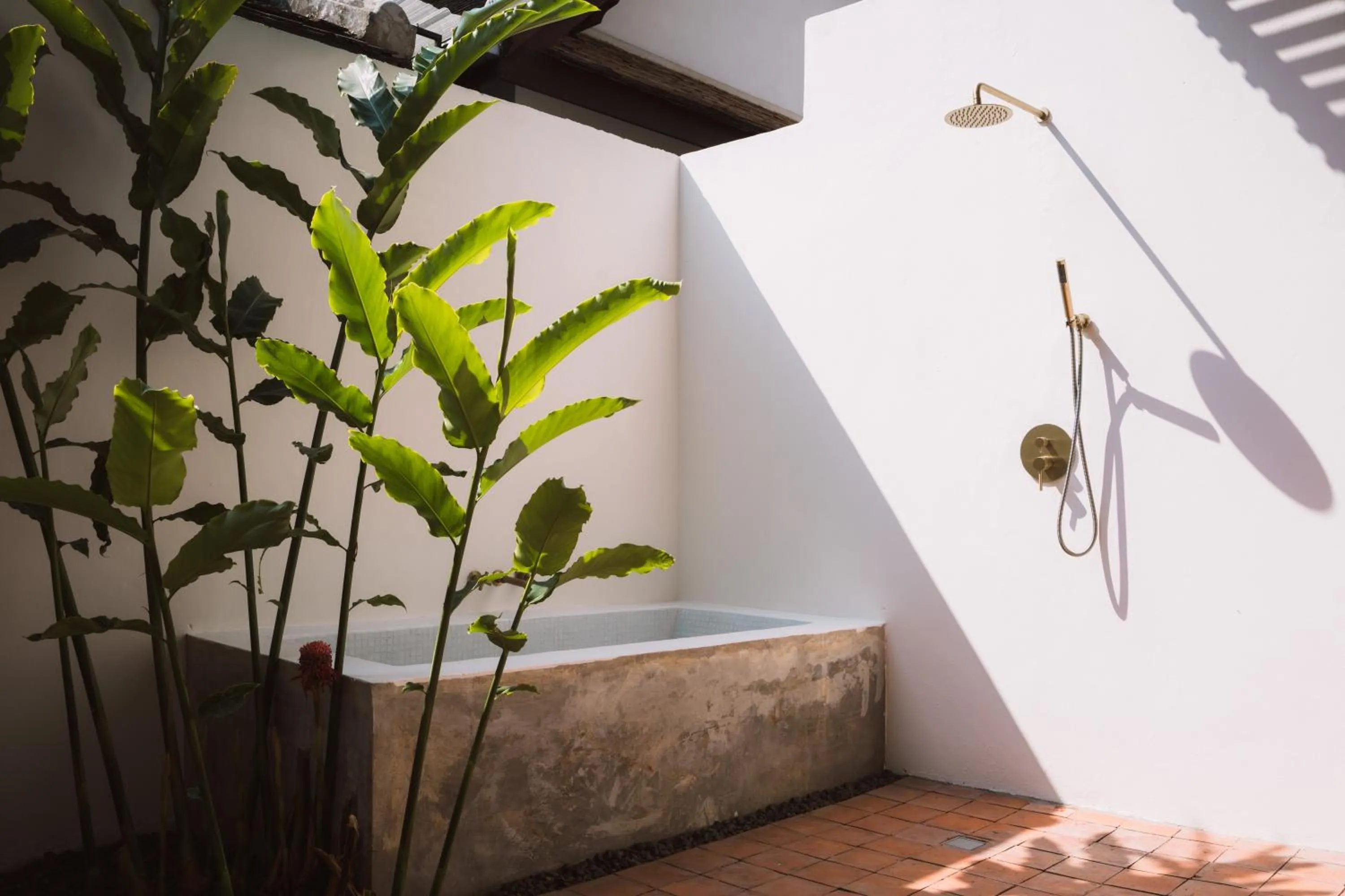 Open Air Bath in Le Sen Boutique Hotel