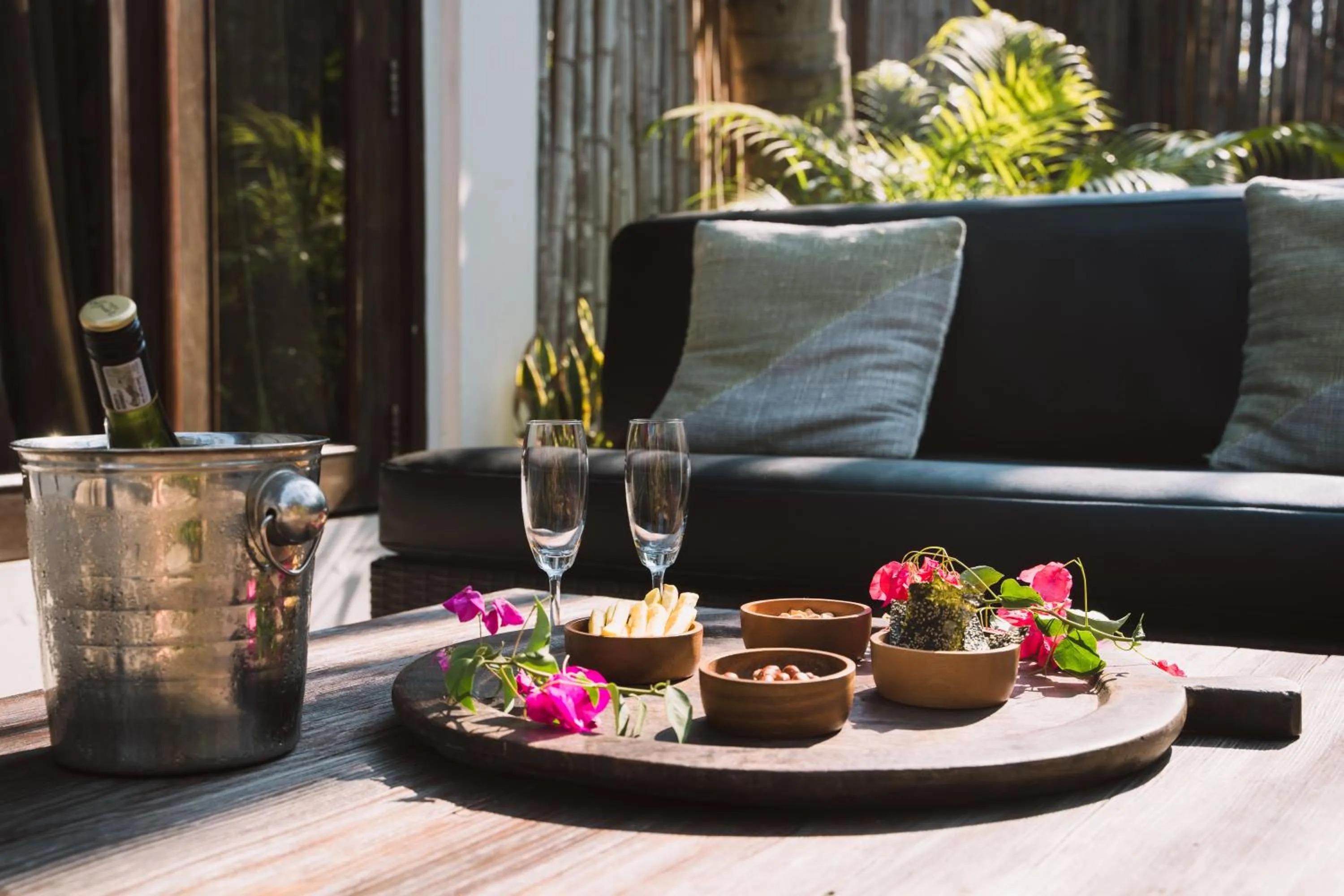 Garden in Le Sen Boutique Hotel