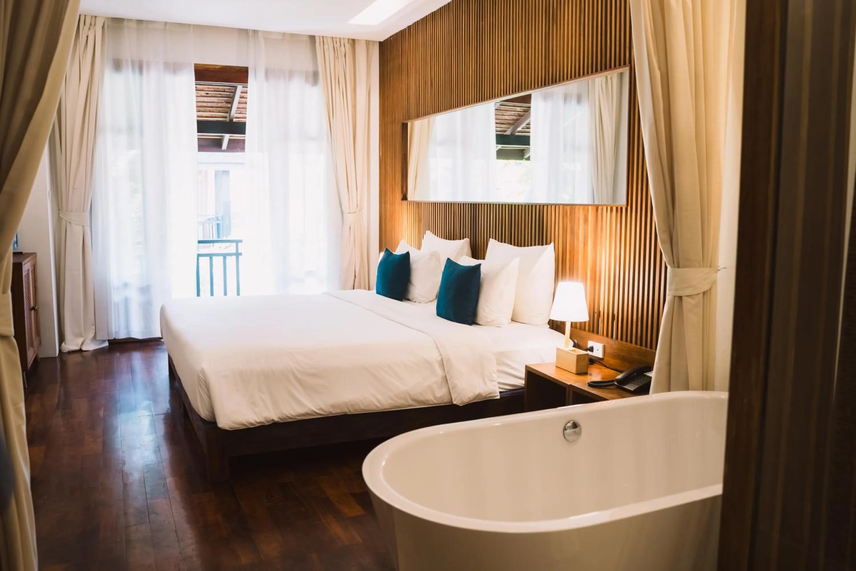 Bed in Le Sen Boutique Hotel