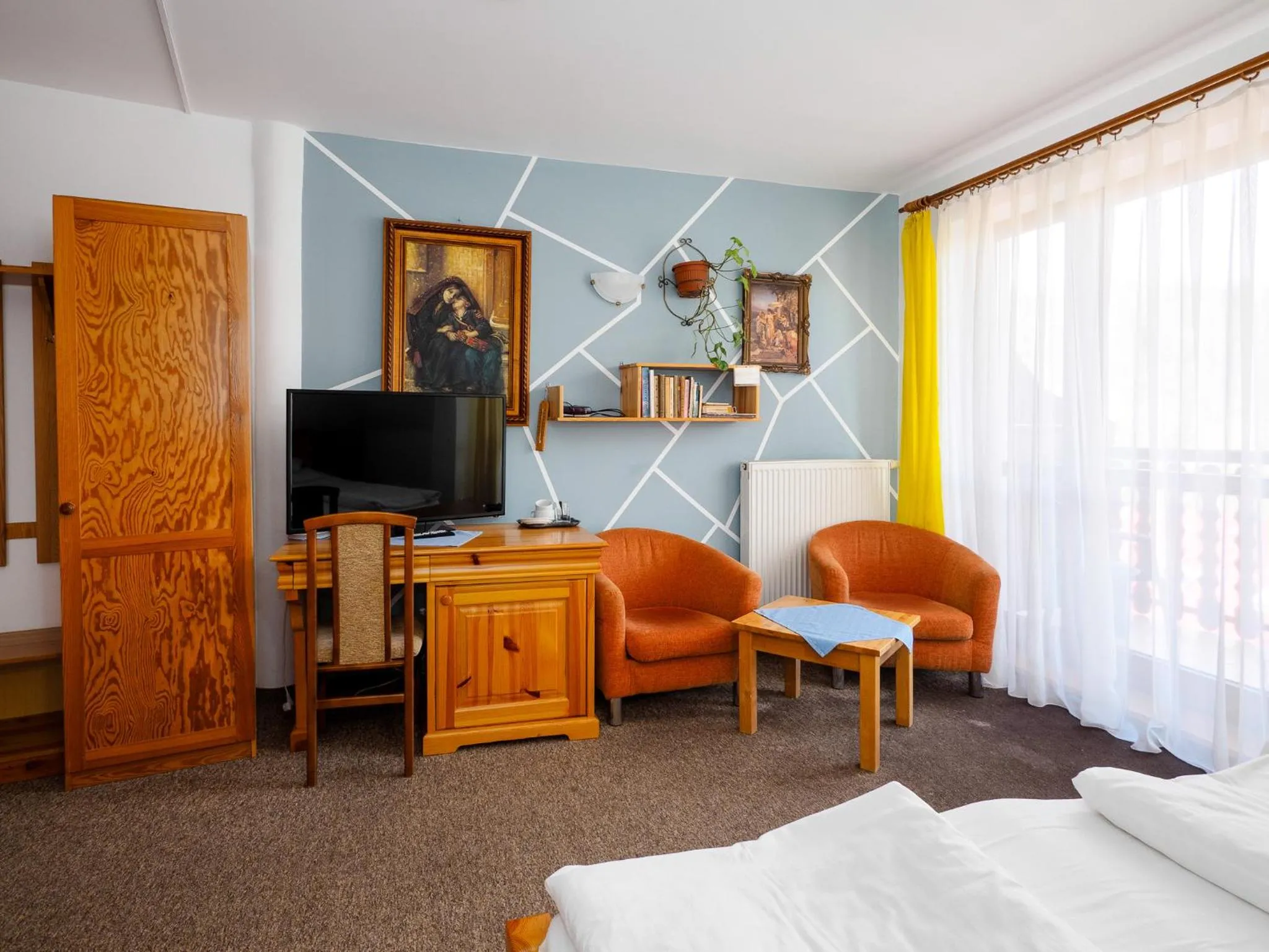 Bed in Hotel Jan