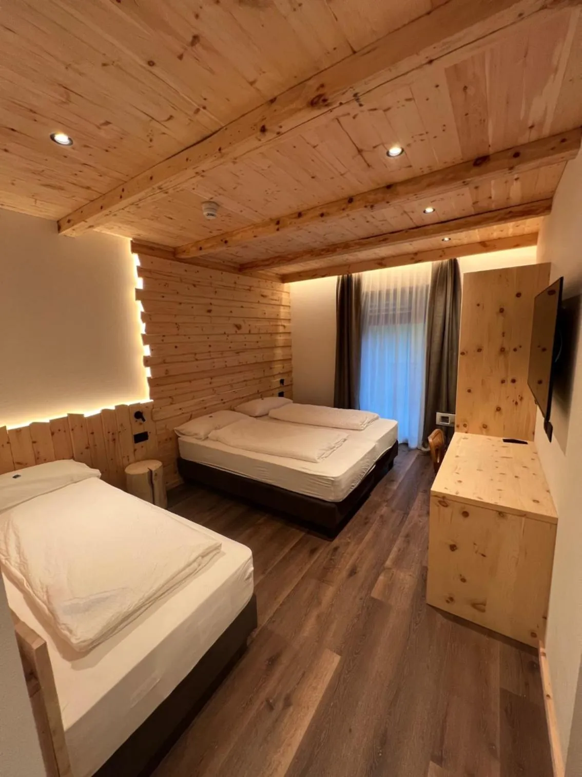 Bed in Hotel De Fronz