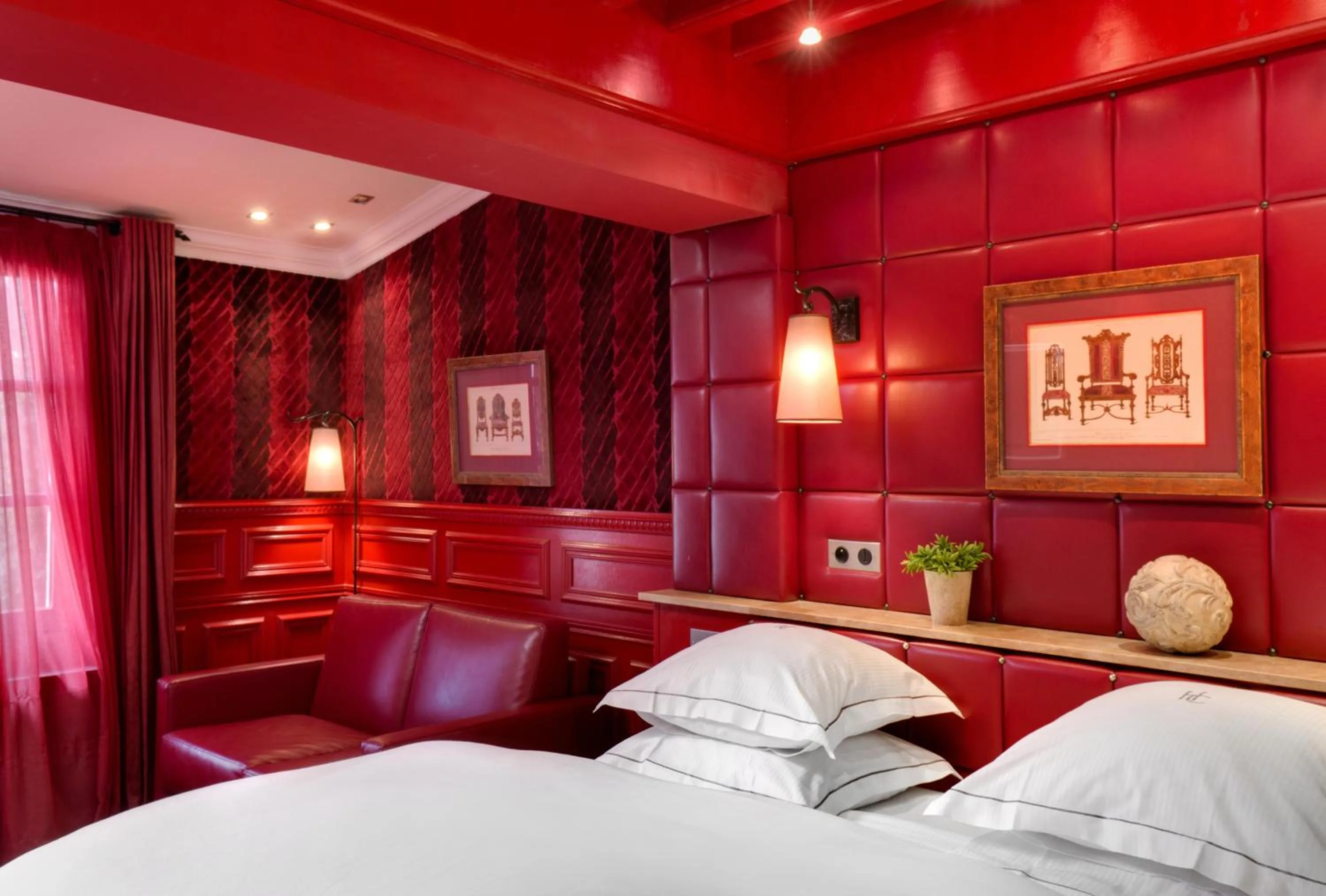 Natural landscape, Bed in Hôtel du Château & Spa - Teritoria