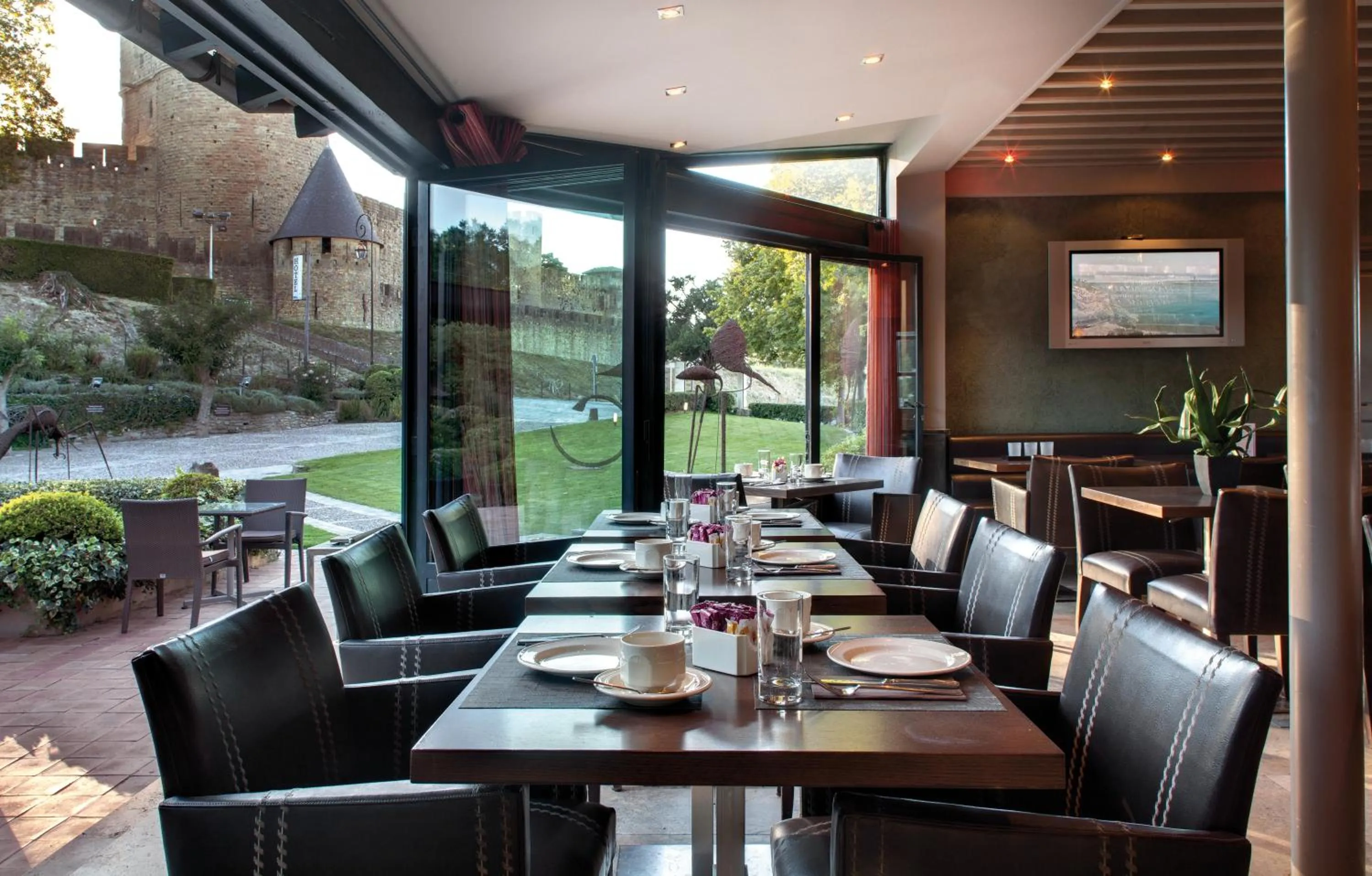 Restaurant/places to eat in Hôtel du Château & Spa - Teritoria