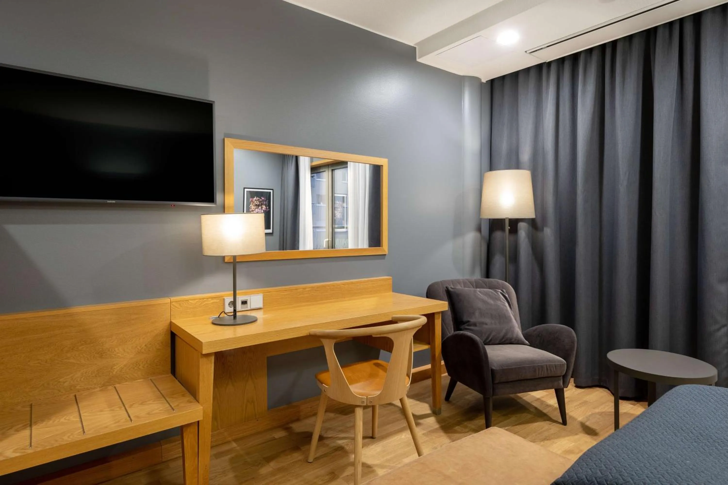 Bedroom in Scandic Tampere City