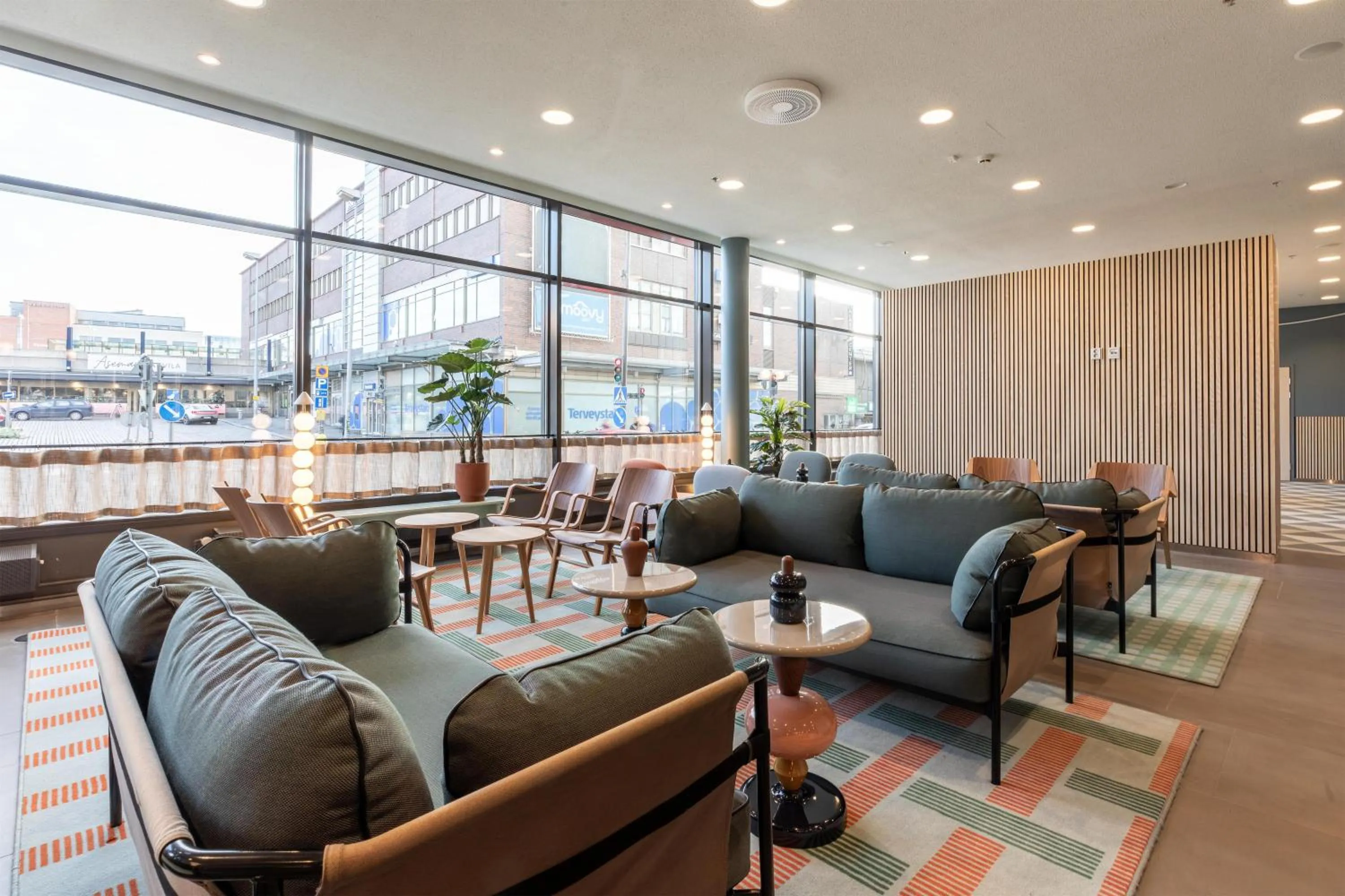 Lobby or reception in Scandic Tampere City