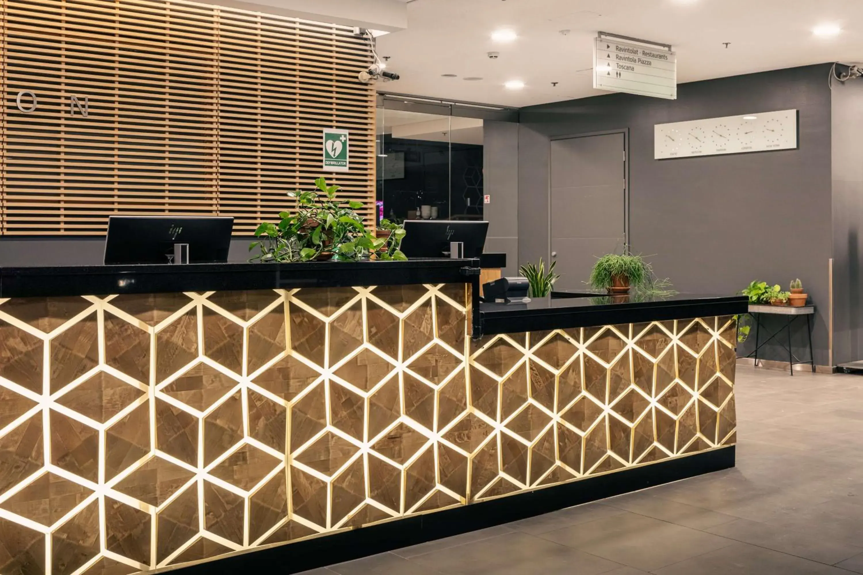 Lobby or reception in Scandic Tampere City Lobby or reception in Scandic Tampere City