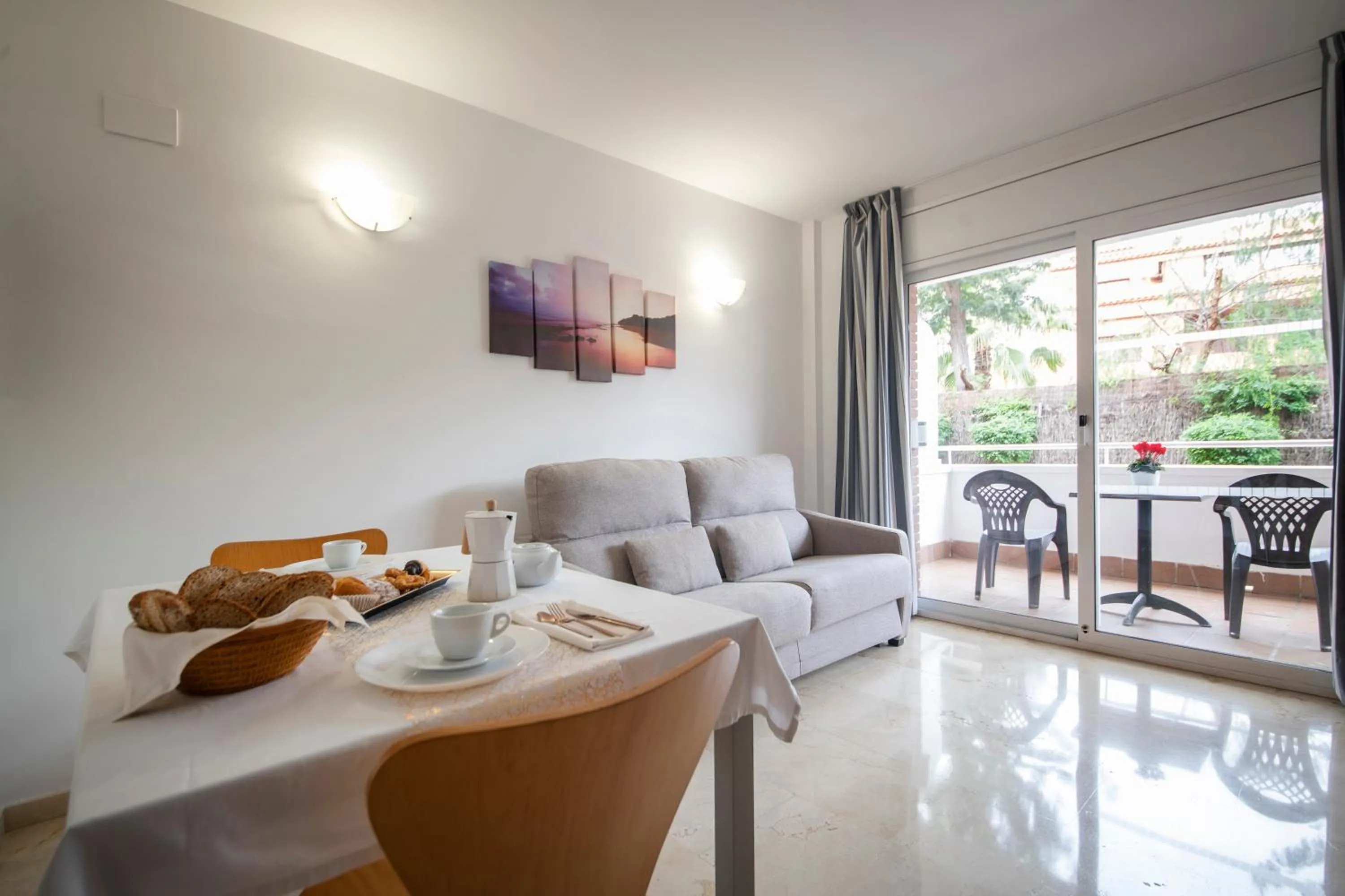 Balcony/Terrace in Aparthotel Marsol