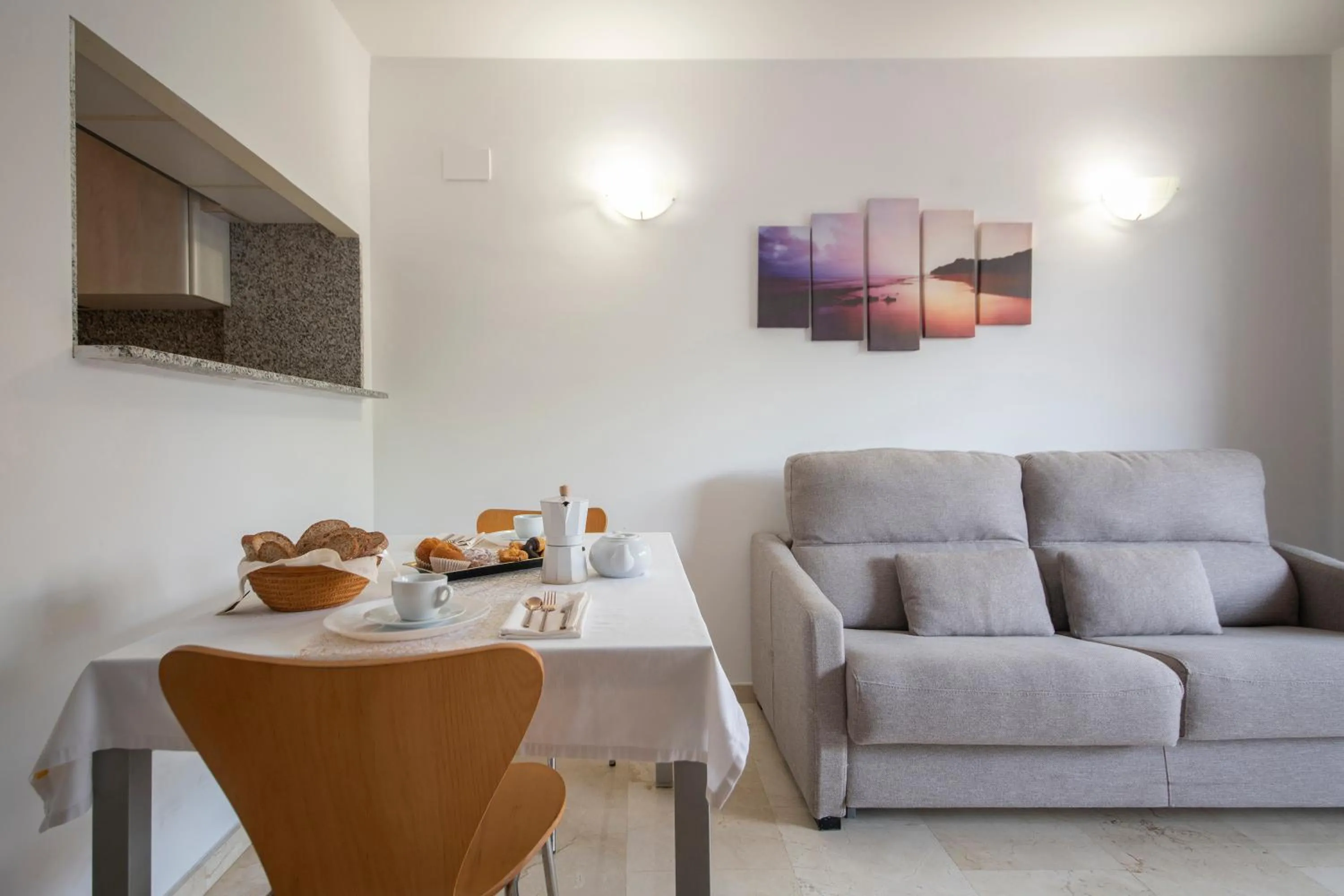 Living room in Aparthotel Marsol