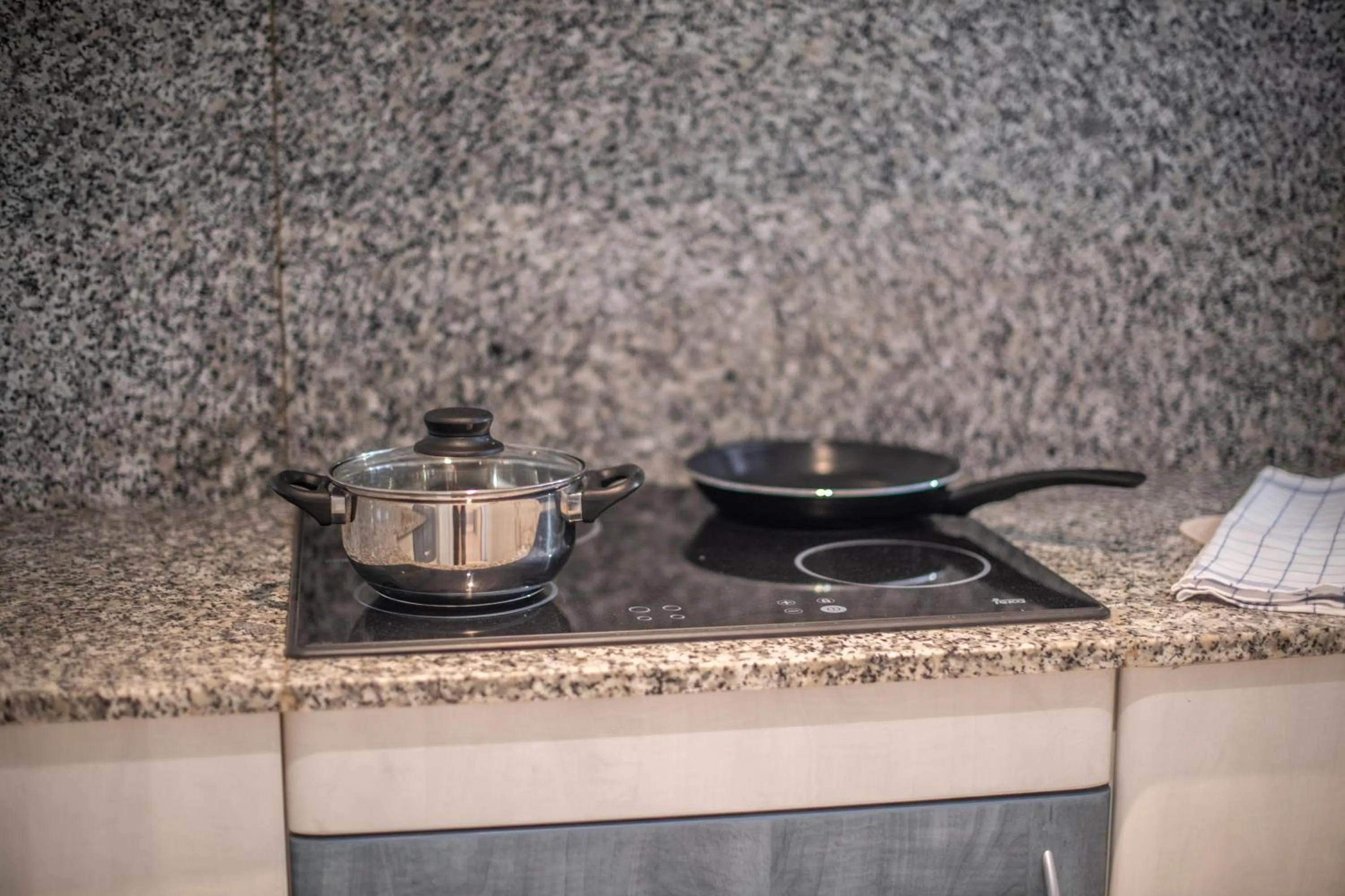 stove in Aparthotel Marsol