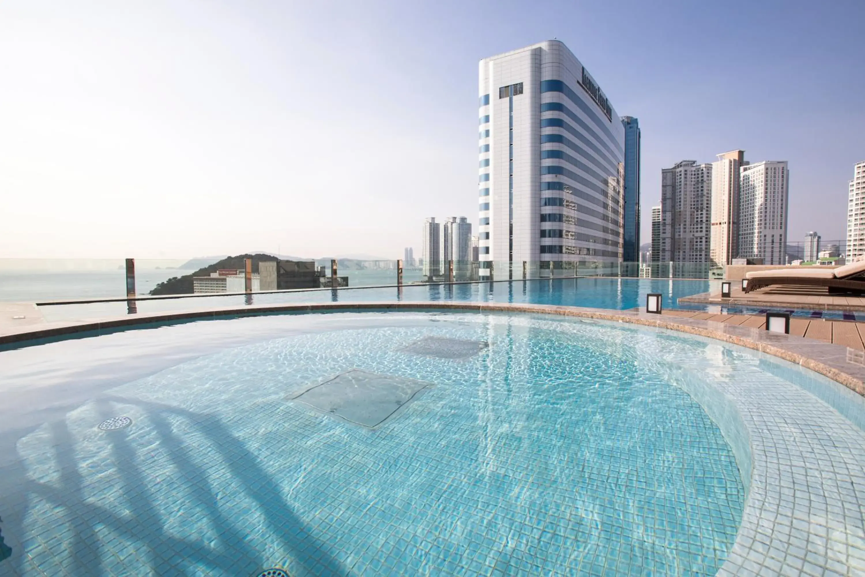 Swimming pool in Baymond Hotel Swimming pool in Baymond Hotel