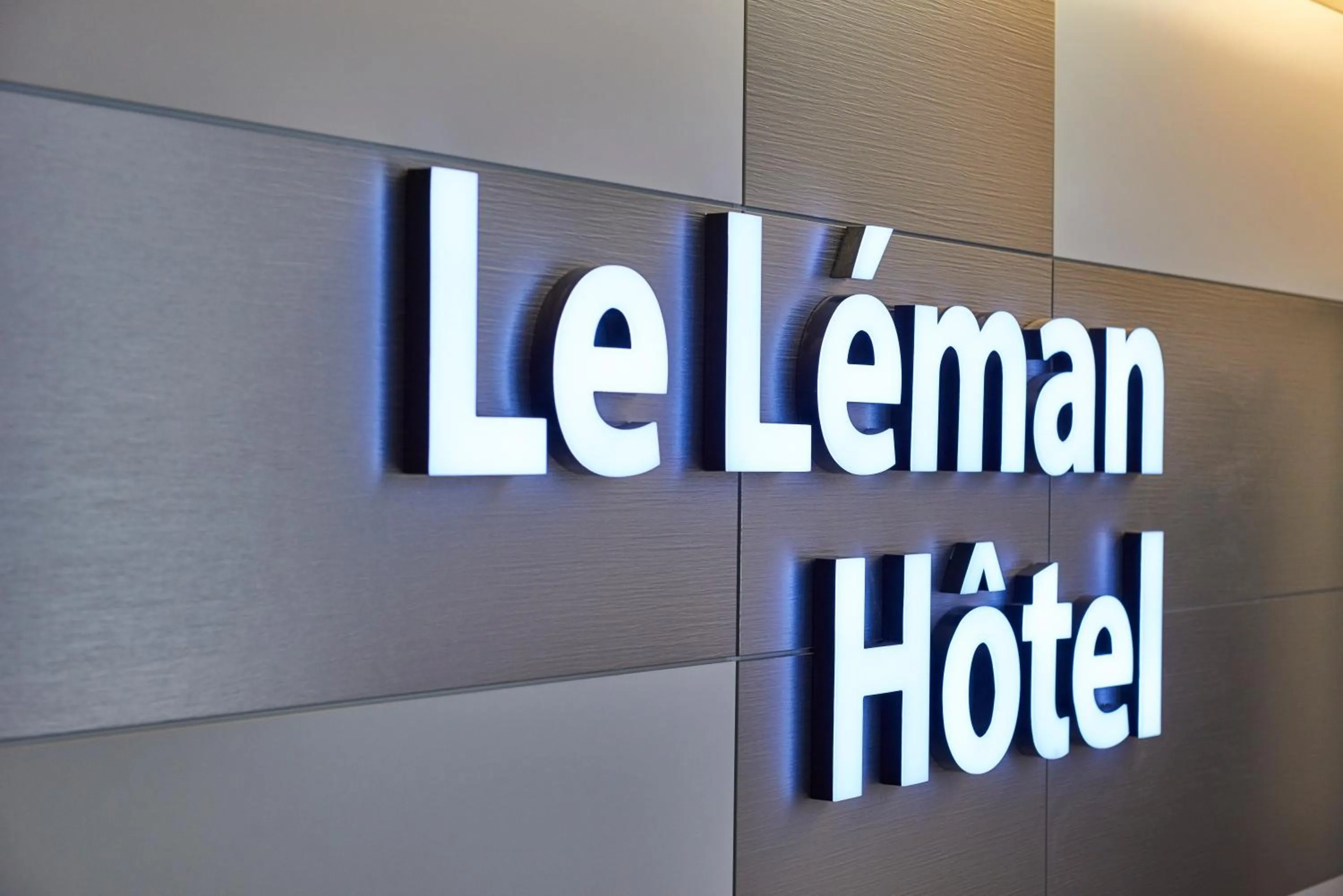Property logo or sign in Le Leman Hotel