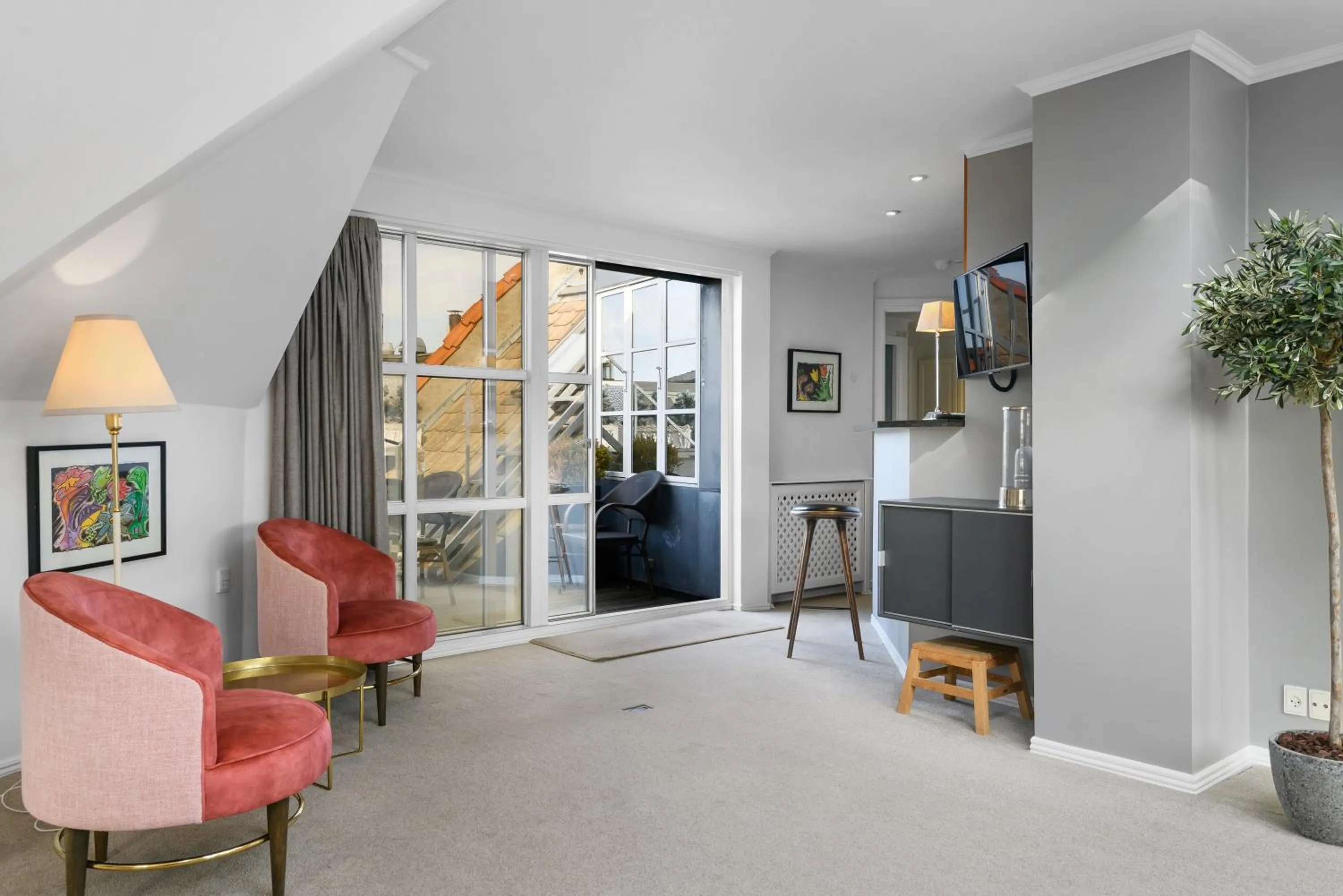 Living room in Hotel Tiffany