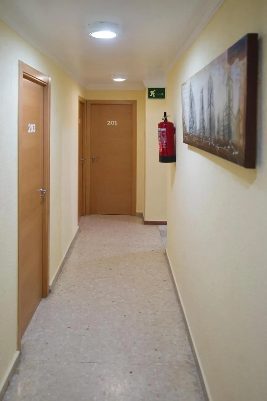 Decorative detail in Hostal la Campana