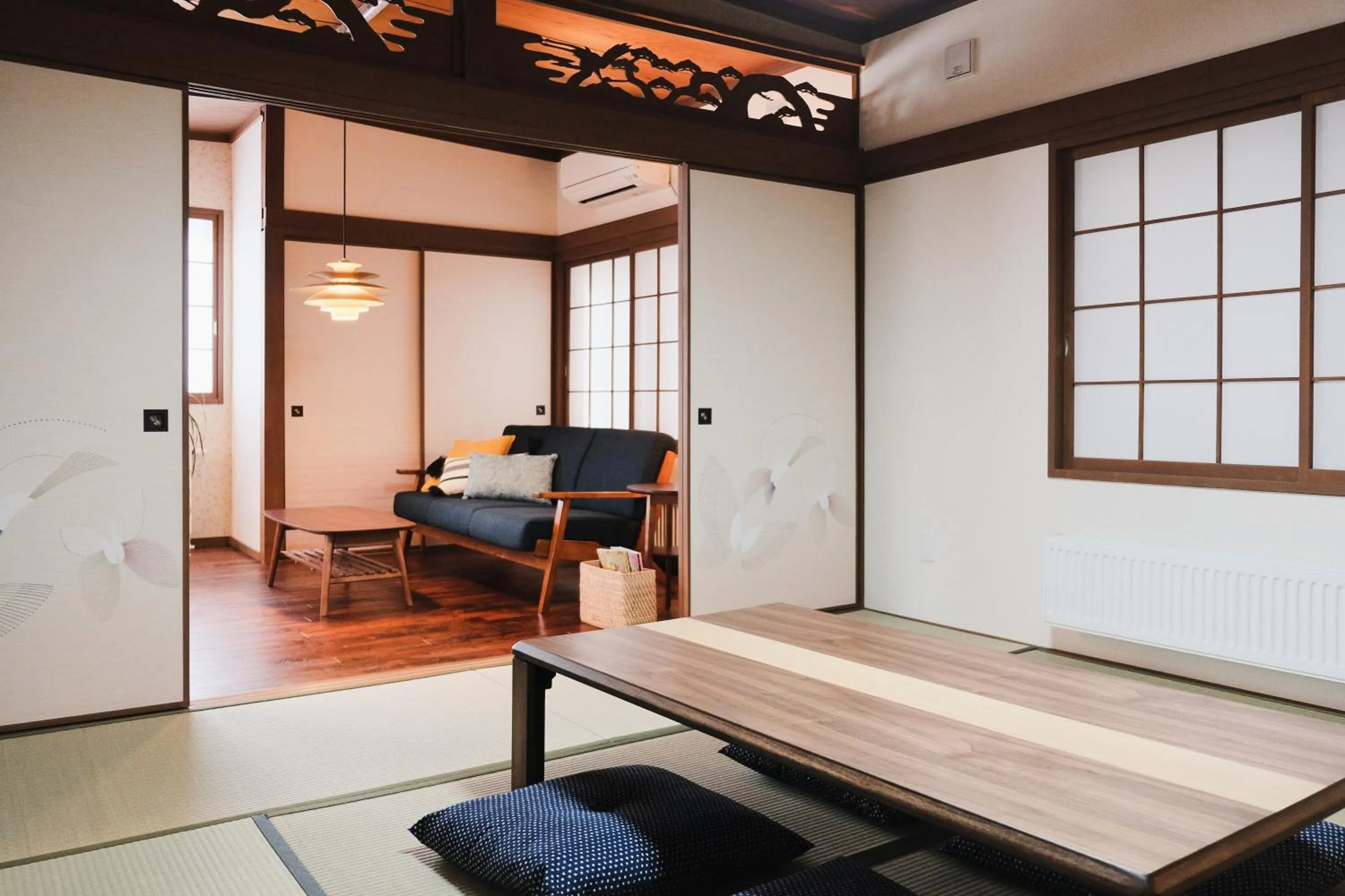 Living room in Lampstand STAY Sapporo-House A