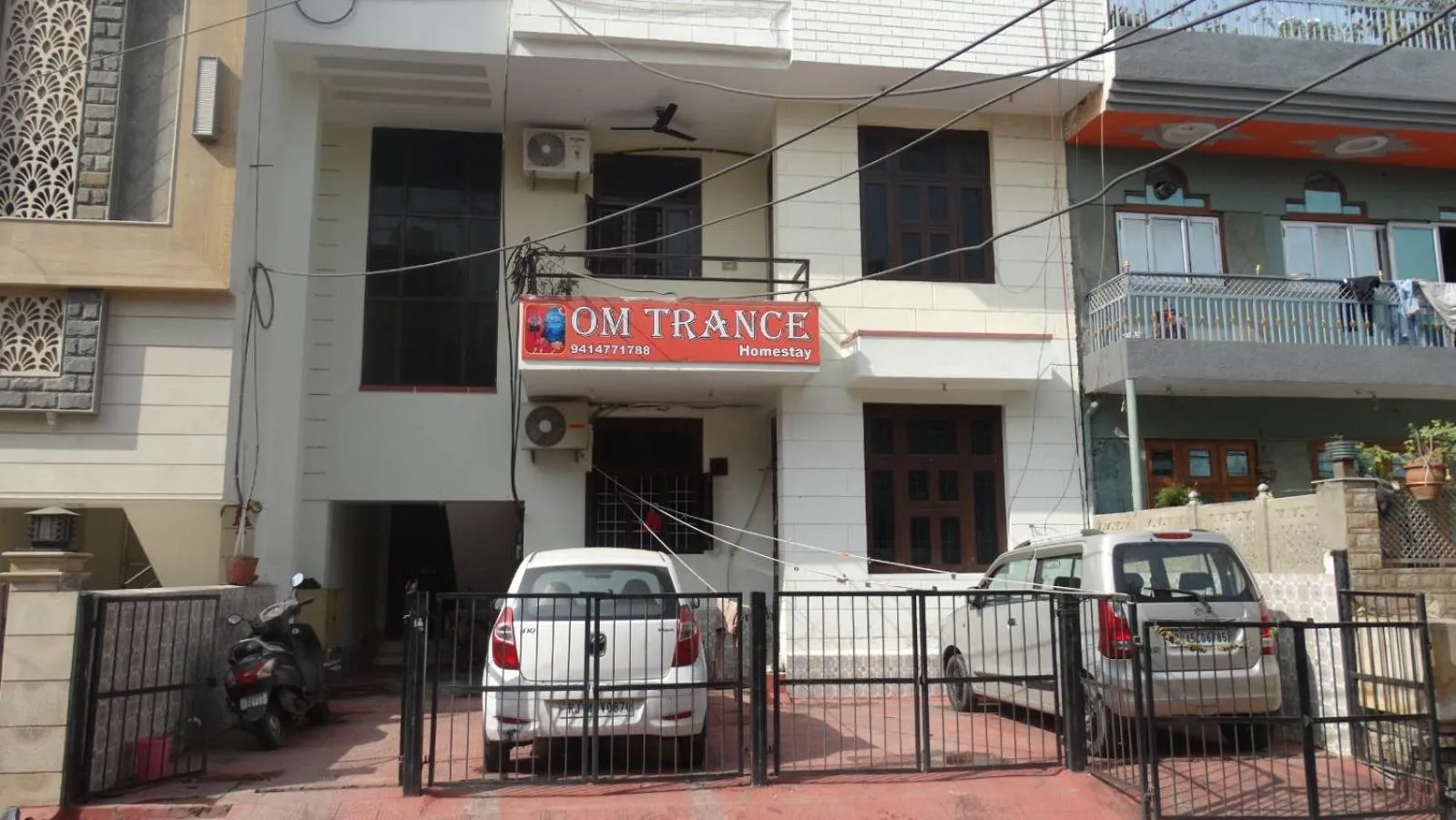 Property building in Om Trance Homestay