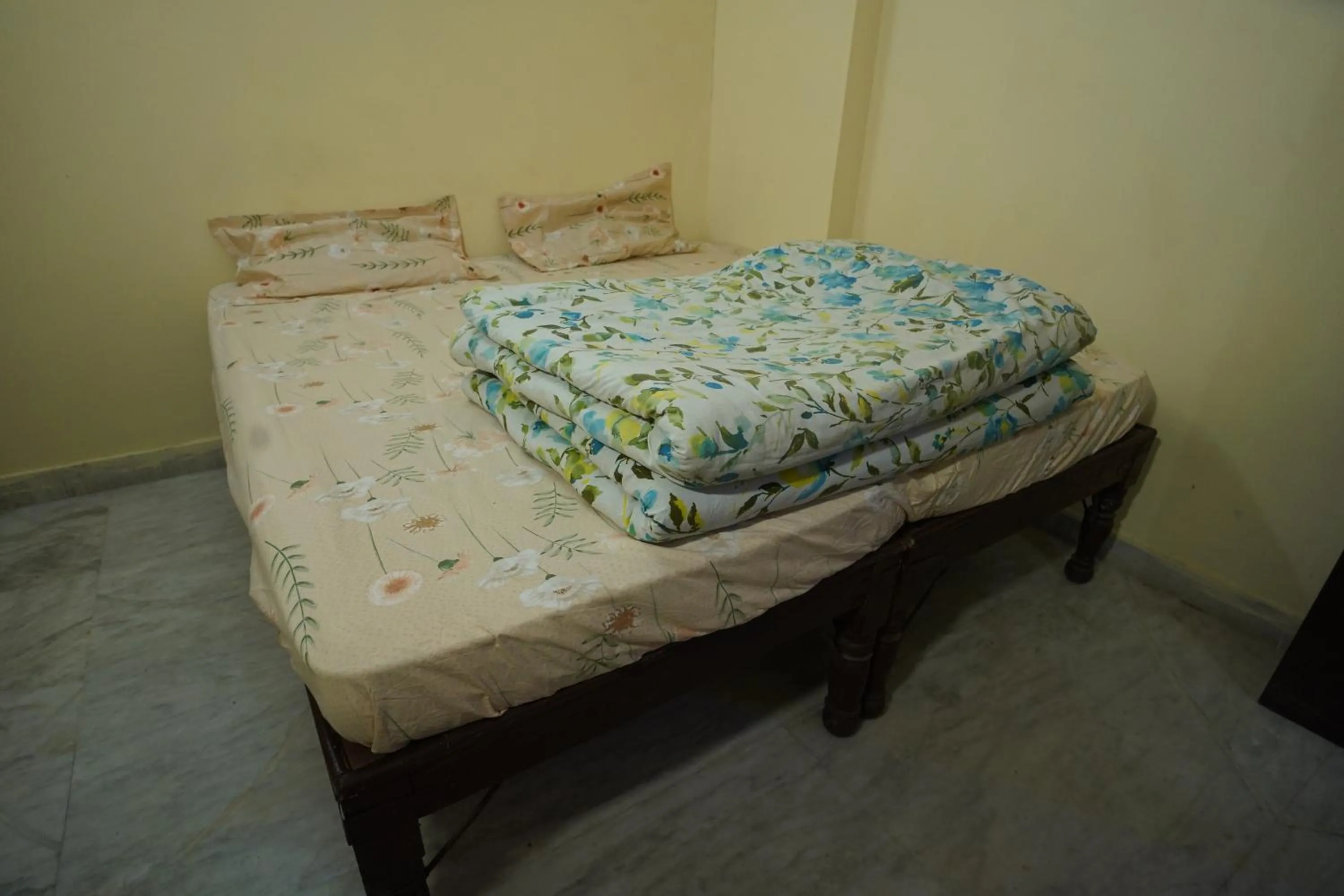 Bed in Om Trance Homestay