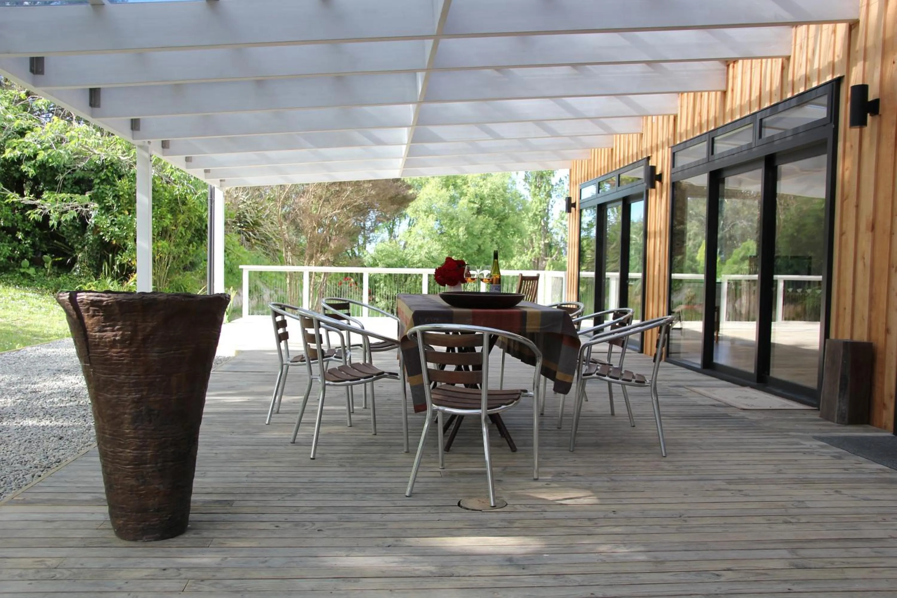 Balcony/Terrace in Korepo Lodge @ Ruby Bay