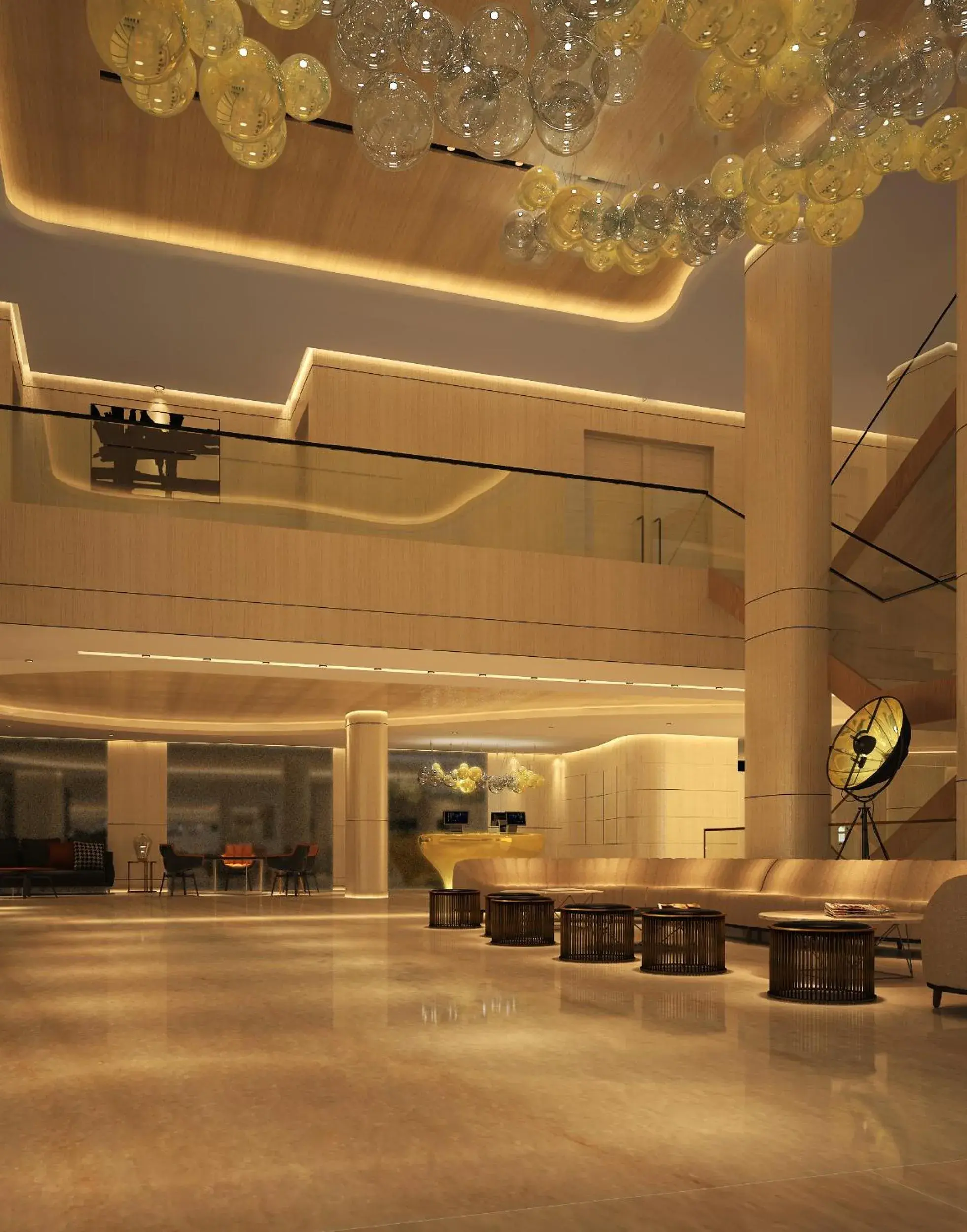 Lobby or reception in Vividus Lobby or reception in Vividus