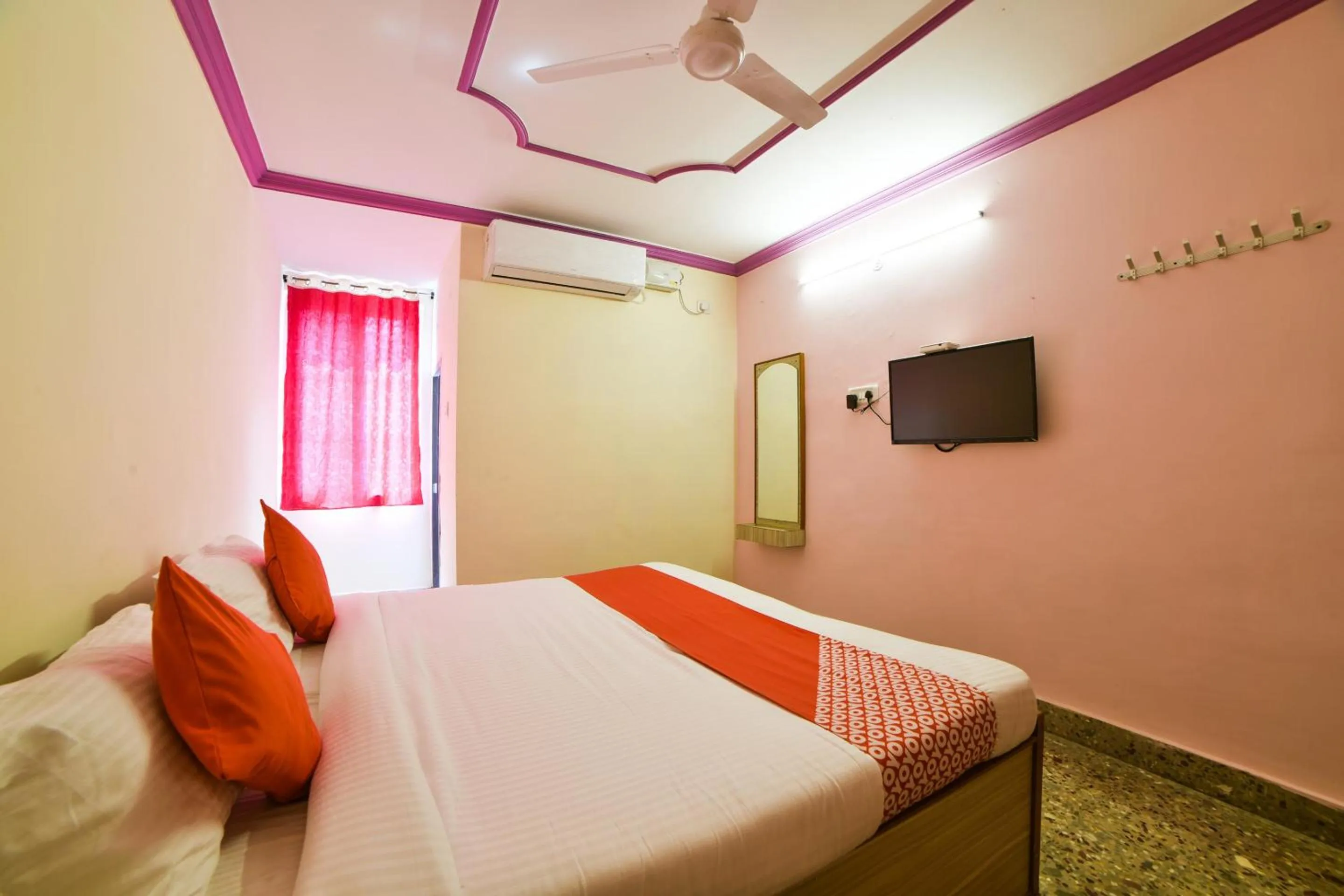 Bedroom, Bed in Hotel O Radika Residency