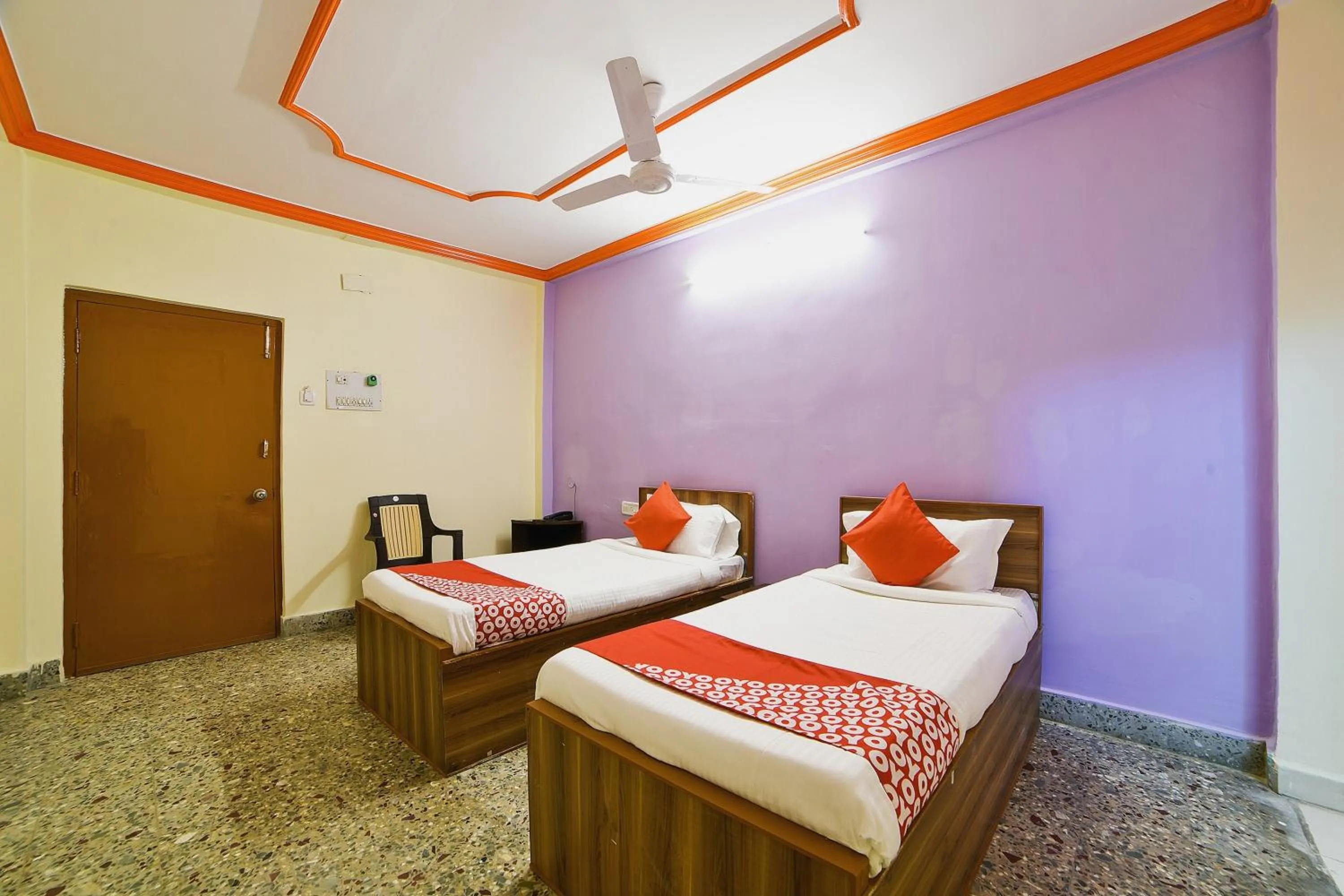 Bedroom, Bed in Hotel O Radika Residency