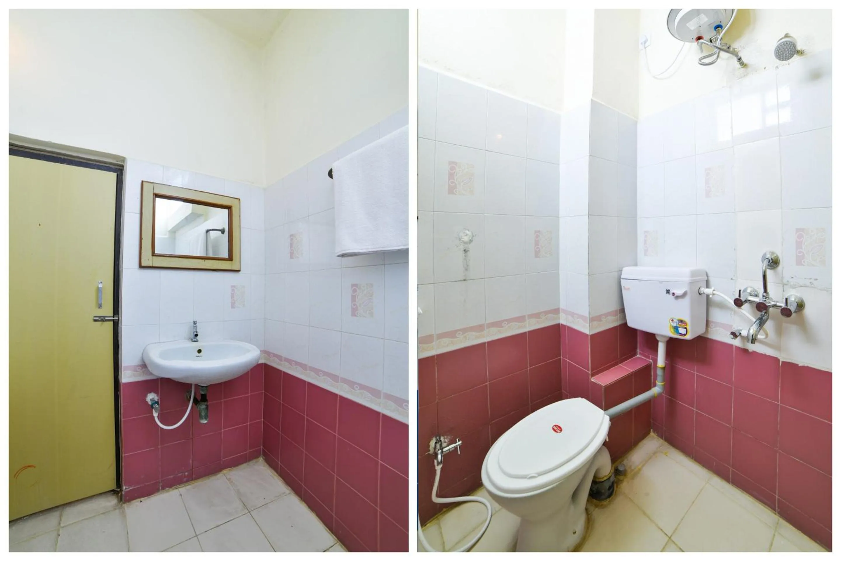 Bathroom in Hotel O Radika Residency