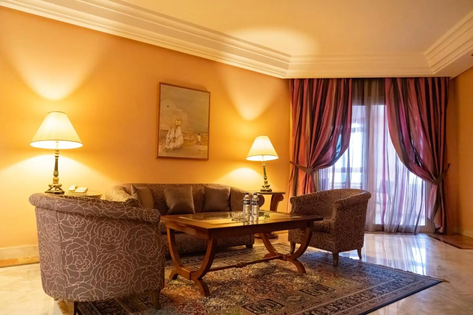 Living room in Regency Tunis Hotel