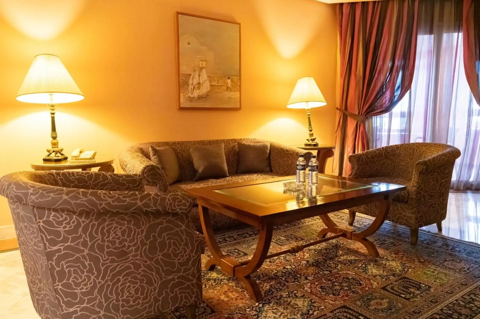 Living room in Regency Tunis Hotel