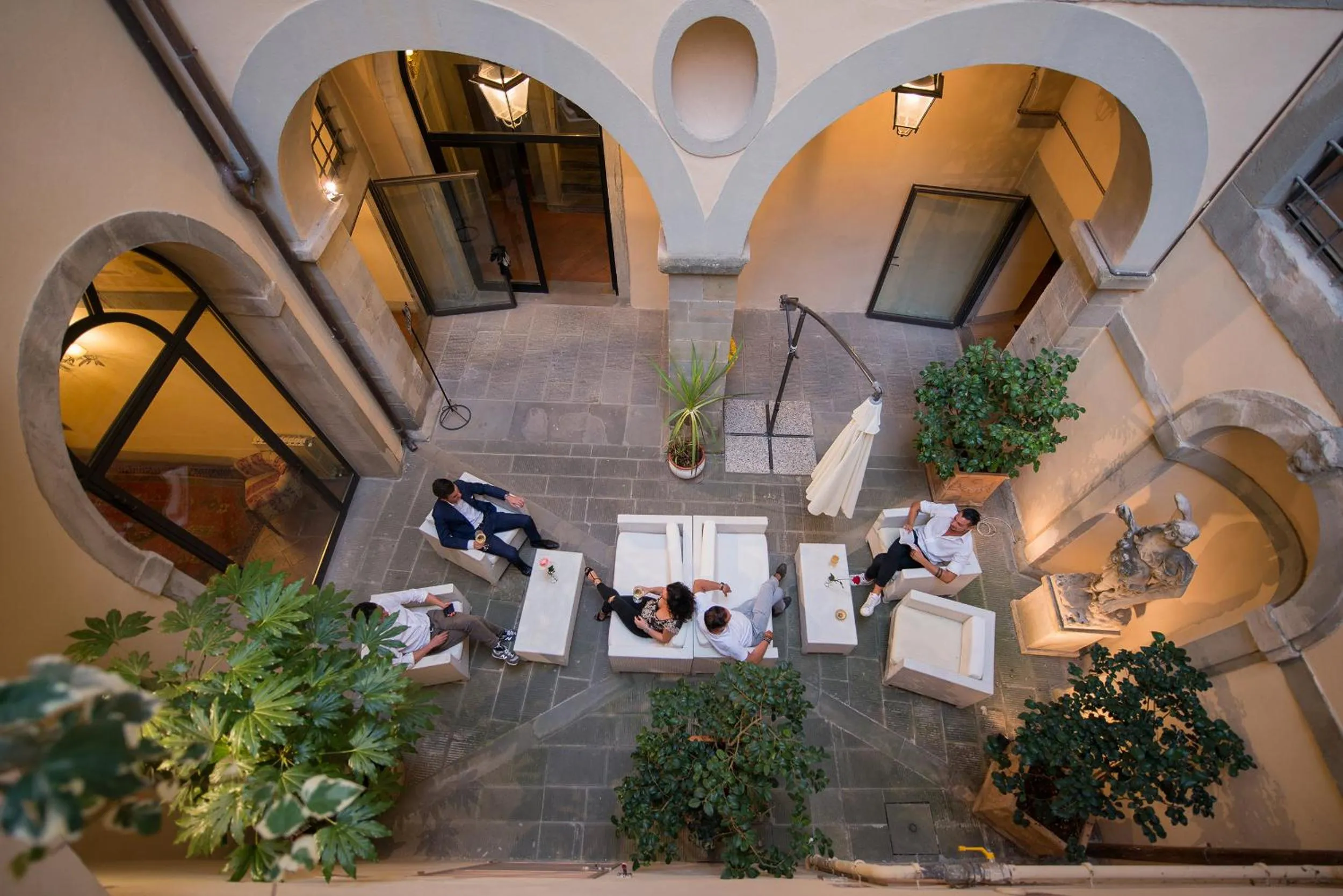 Balcony/Terrace in B&B Piccolo Hotel