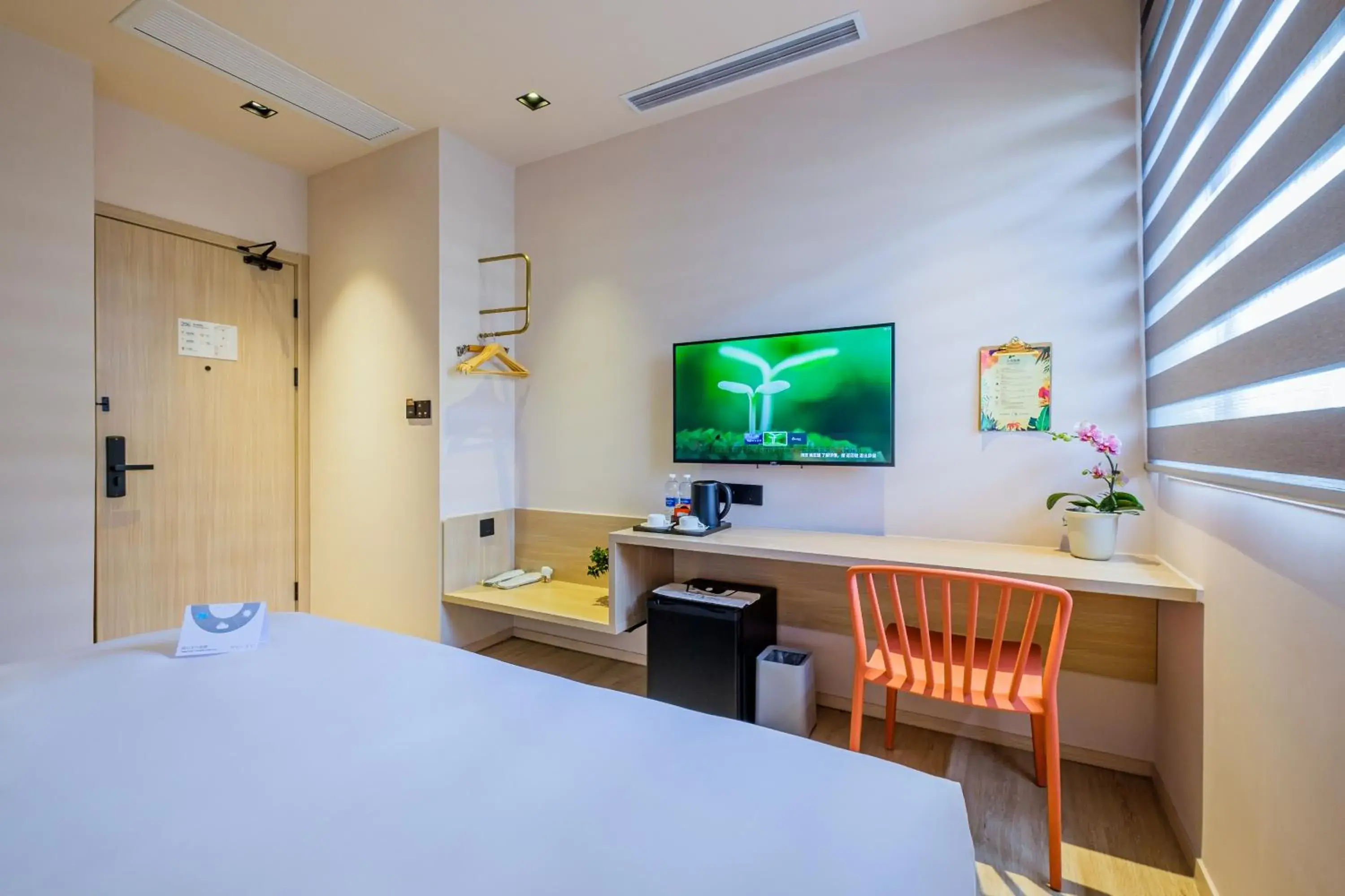 Bed in PACE HOTEL Suzhou Guanqian Branch Bed in PACE HOTEL Suzhou Guanqian Branch