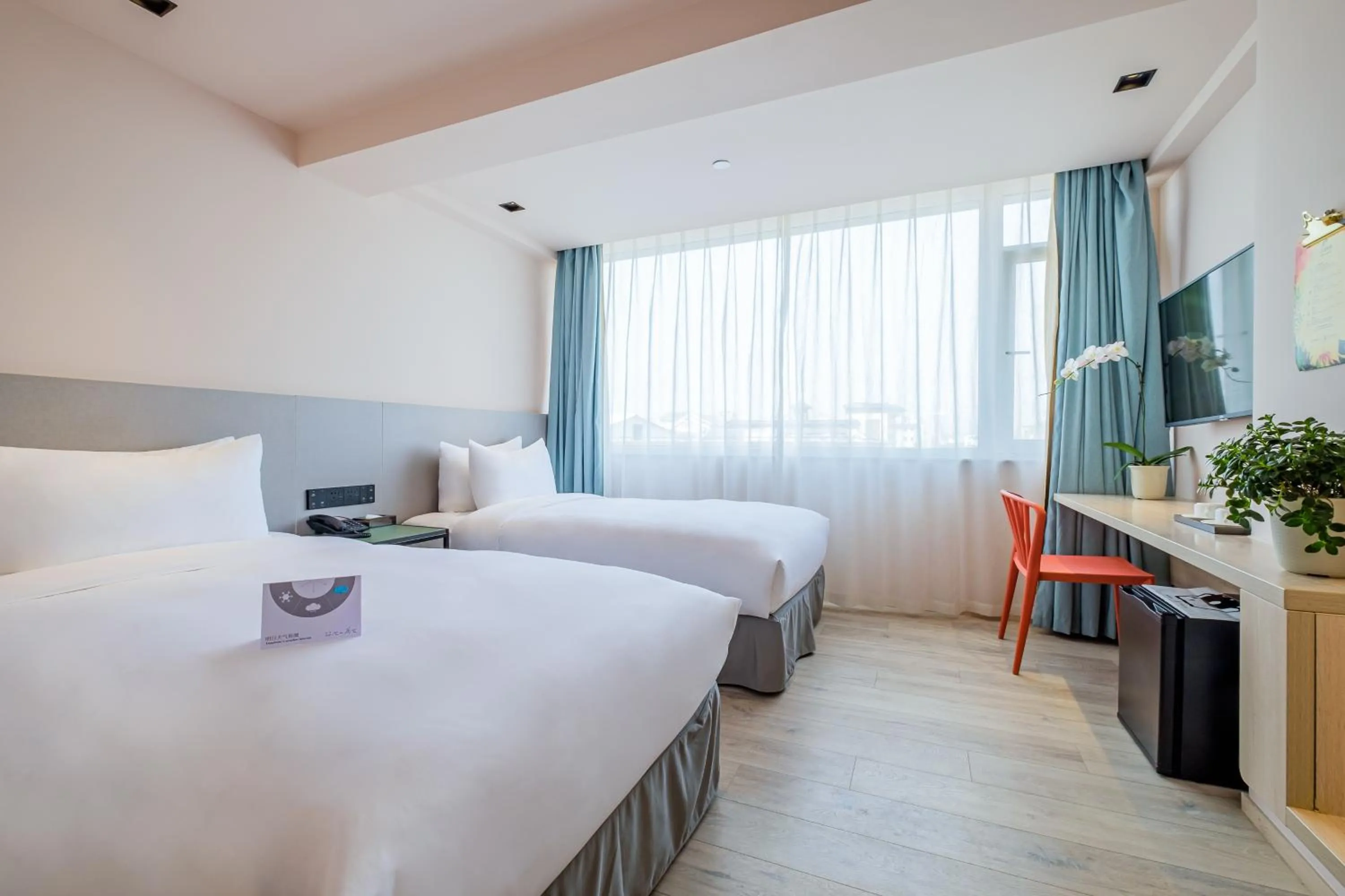 Bed in PACE HOTEL Suzhou Guanqian Branch